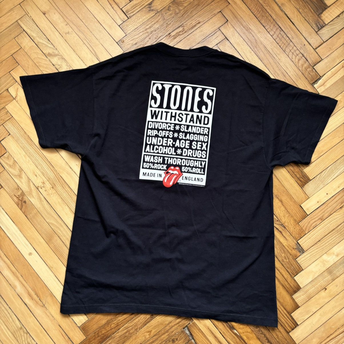 Hysteric Glamour × The Rolling Stones × Vintage Vintage Rolling Stones Punk T-Shirt Size US XL / EU 56 / 4 - 2 Thumbnail