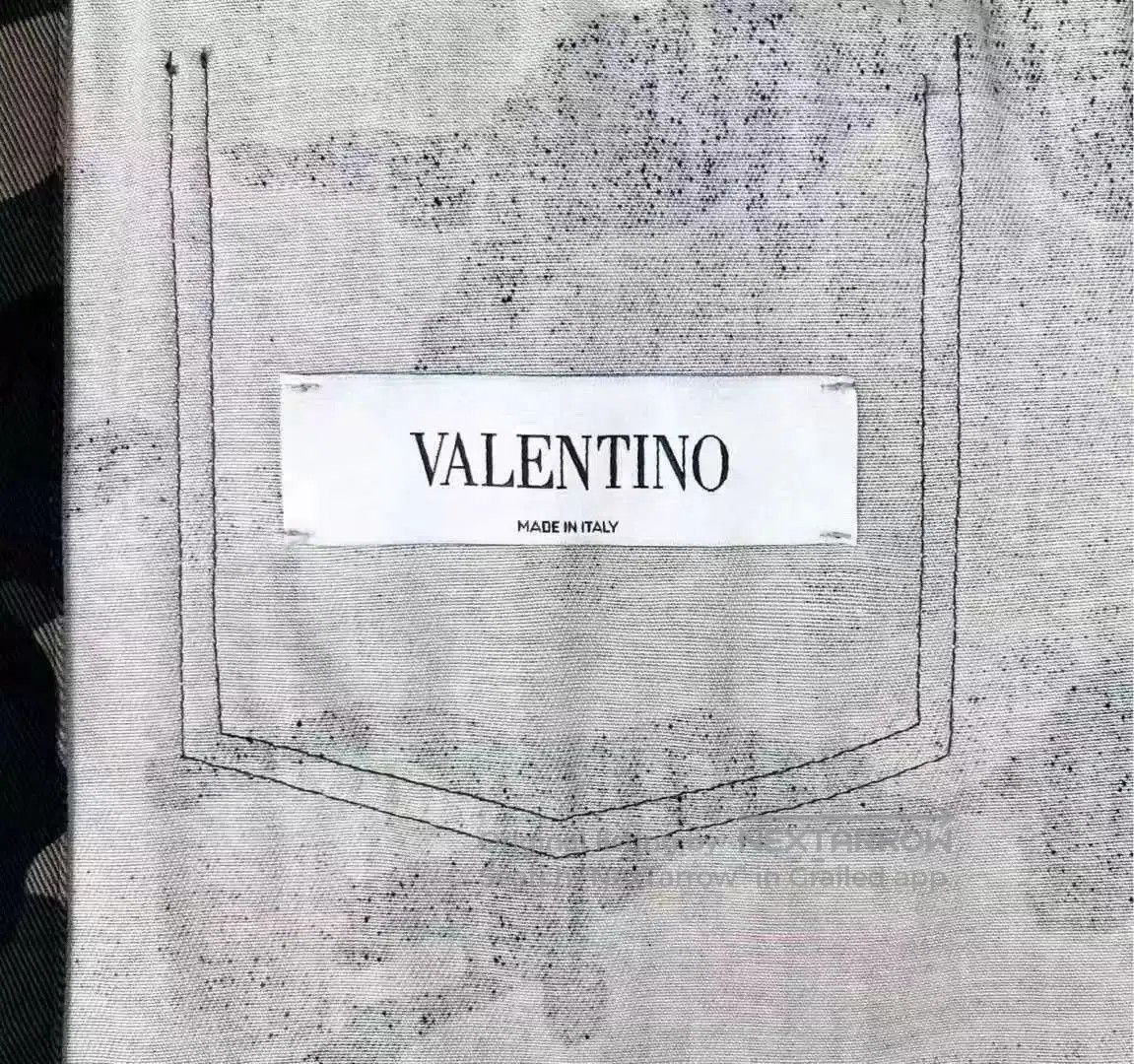 Valentino Valentino Camouflage Graffiti Shirt Jacket. Size US M / EU 48-50 / 2 - 4 Thumbnail