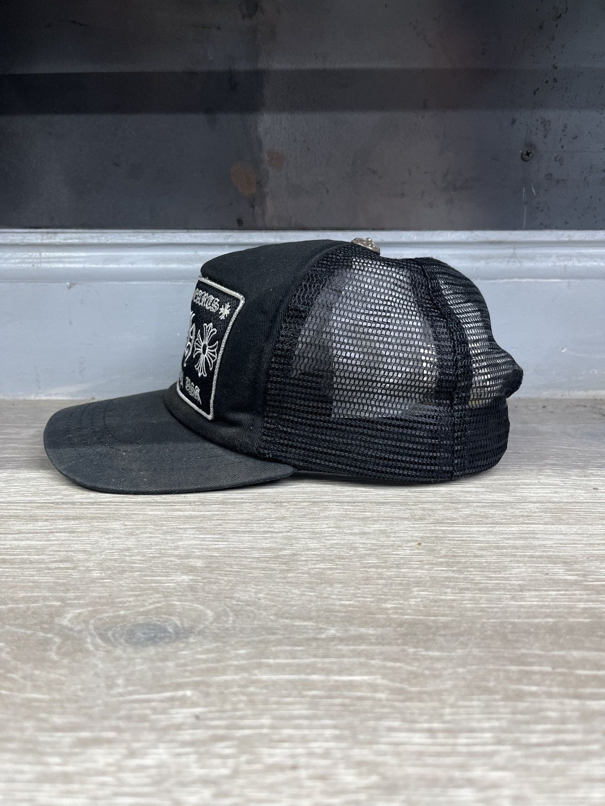 Chrome Hearts Chrome Hearts CH Hollywood trucker Hat Size ONE SIZE - 2 Thumbnail