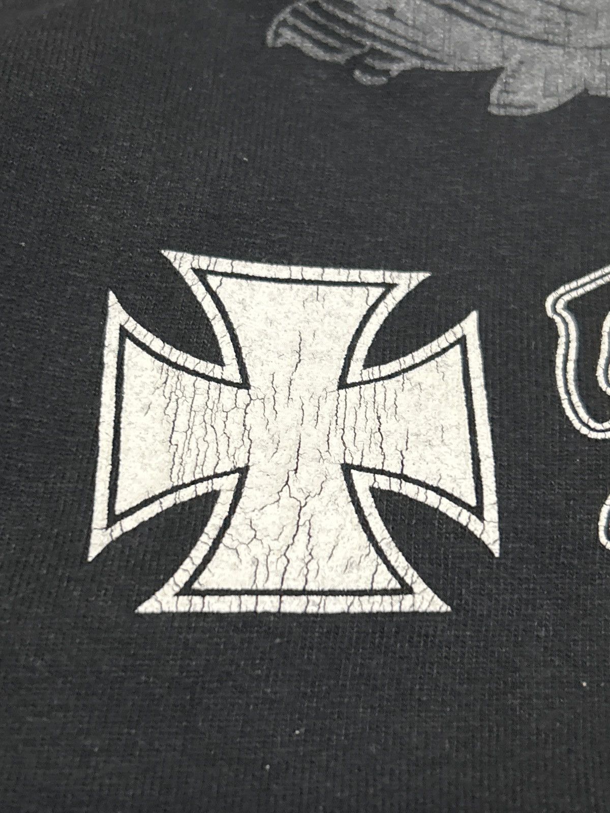 Other Outlaw Threadz Affliction Style Skull Cross Graphics Tee Size US L / EU 52-54 / 3 - 9 Thumbnail