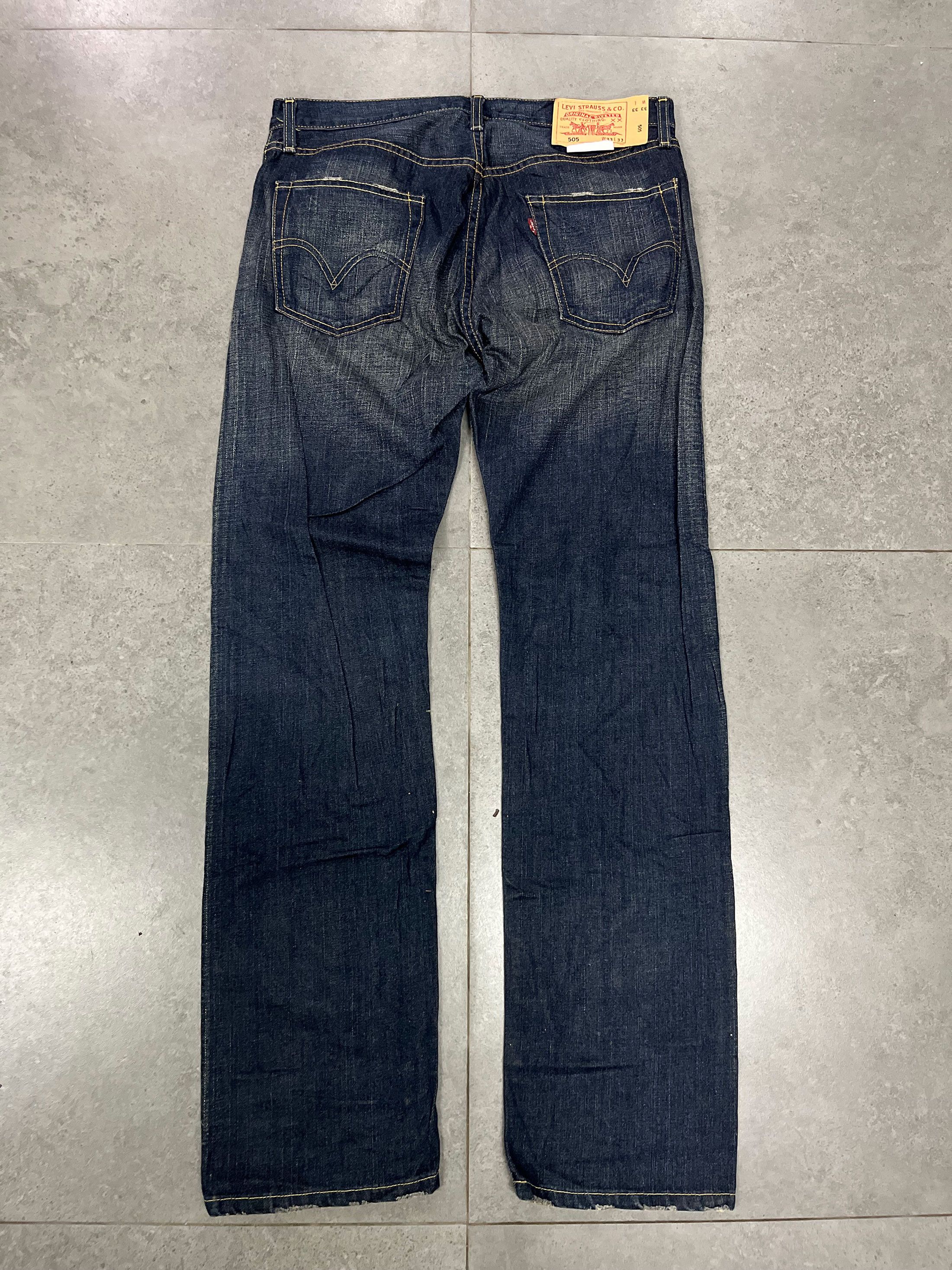 Levi's Vintage Clothing Stone Wash Levis 505 Japan Size US 34 / EU 50 - 6 Thumbnail