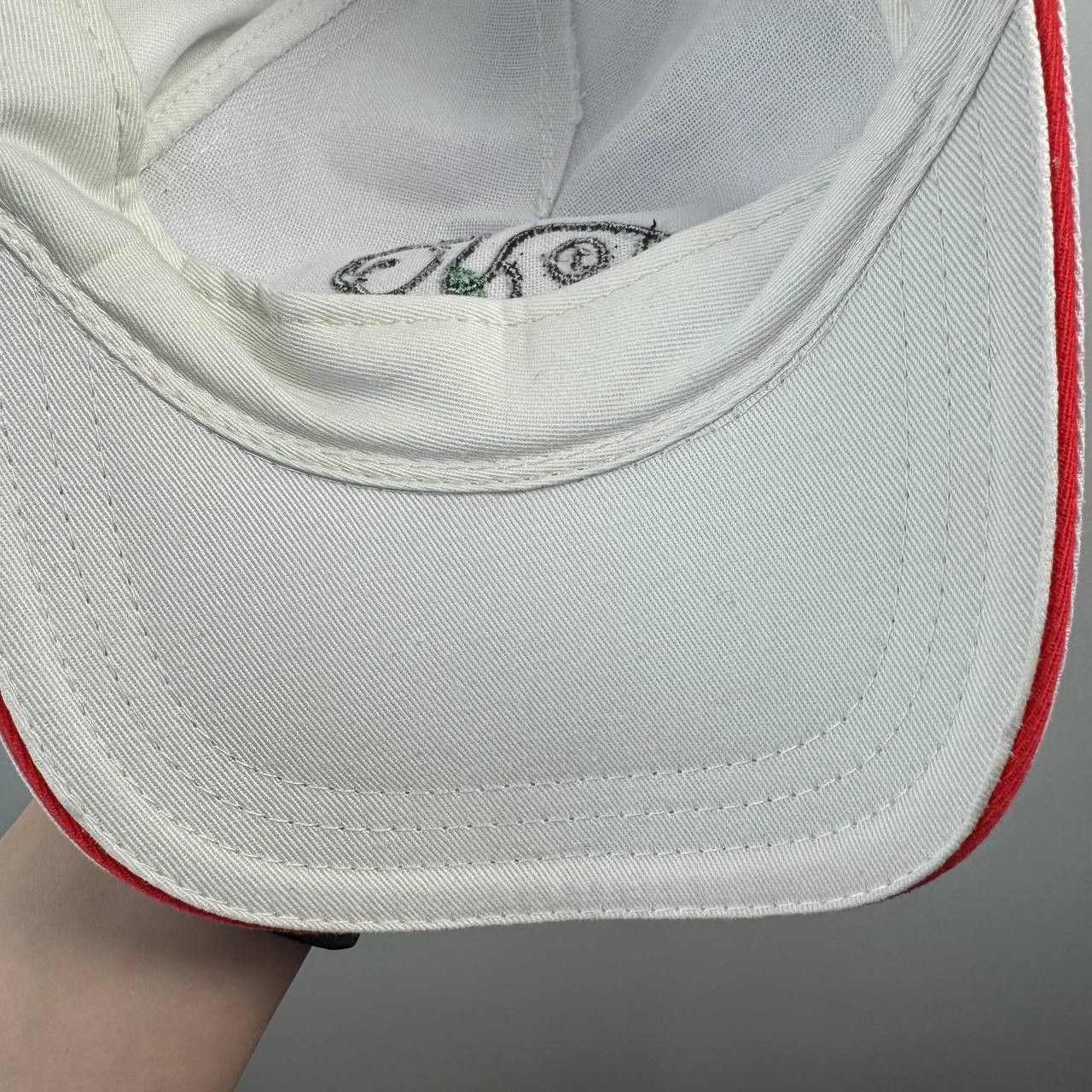 Ferrari Ferrari World Abu Dhabi Official Camel Cap White Hat Size ONE SIZE - 6 Thumbnail