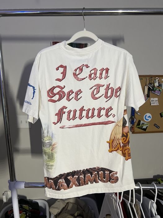 Travis Scott Travis Scott utopia tour “I can see the future” T-shirt ...