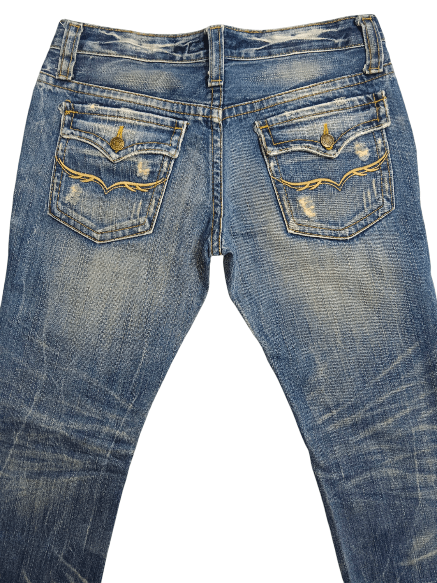 GOSTAR DE FUGA FUGA Seditionaries Low Rise Flare Denim Size US 30 / EU 46 - 3 Thumbnail