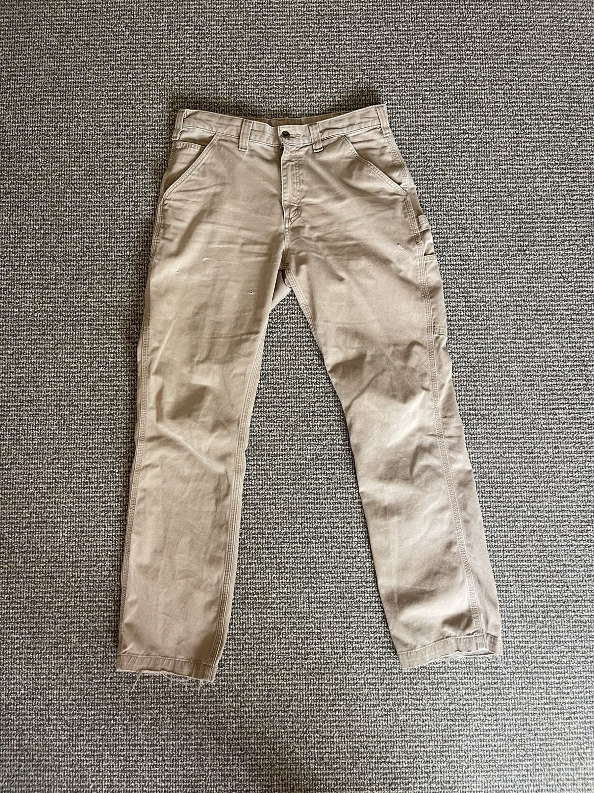 Carhartt Carhartt Khaki relaxed fit Size US 33 - 3 Thumbnail