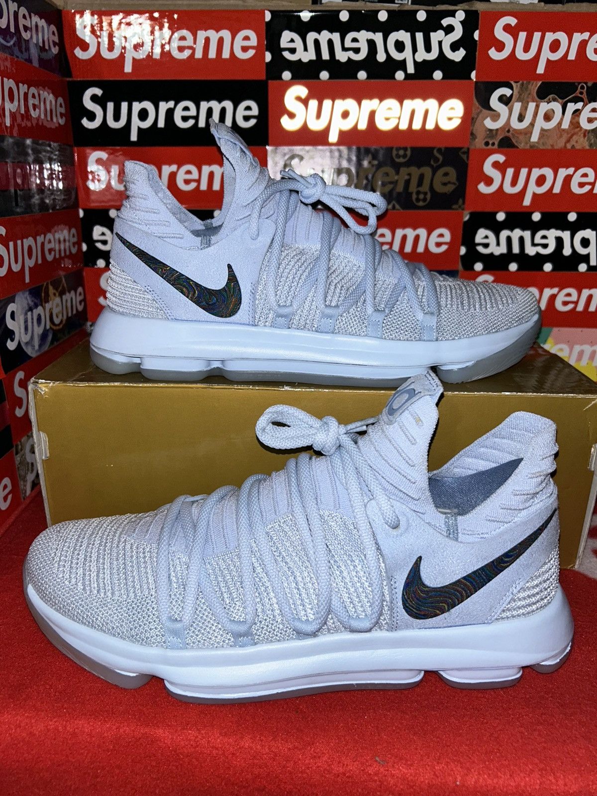 Nike Nike KD 10 Limited 'Anniversary' - 897817 900 size 12 NEW Size US 12 / EU 45 - 1 Thumbnail