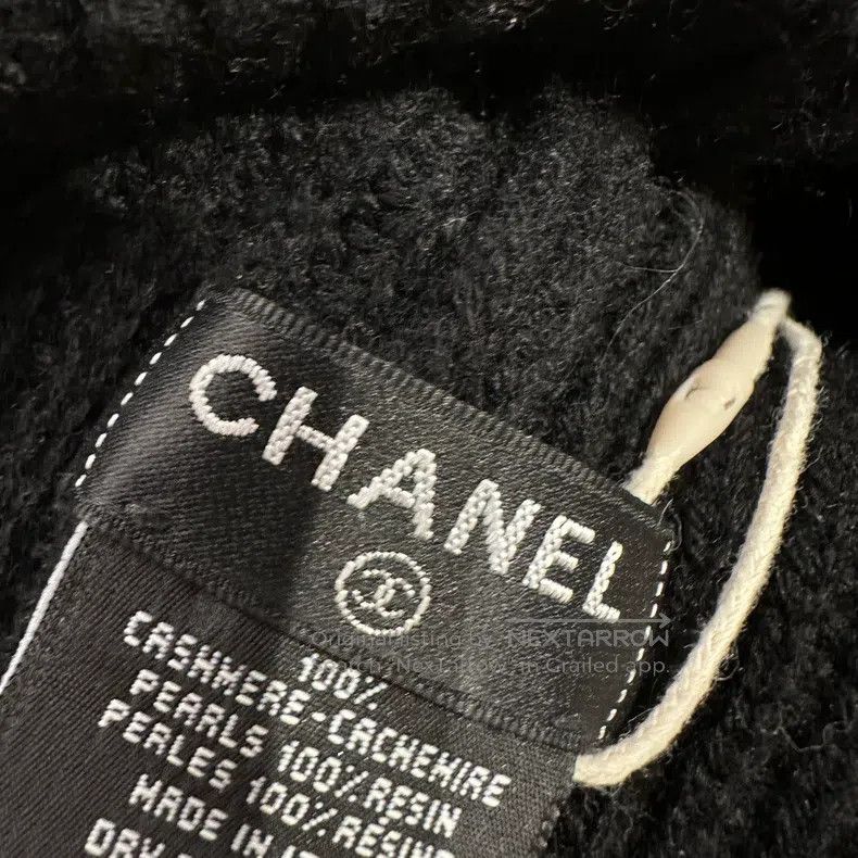 Chanel Chanel Knitted cashmere hat with slogan letters Size ONE SIZE - 3 Thumbnail