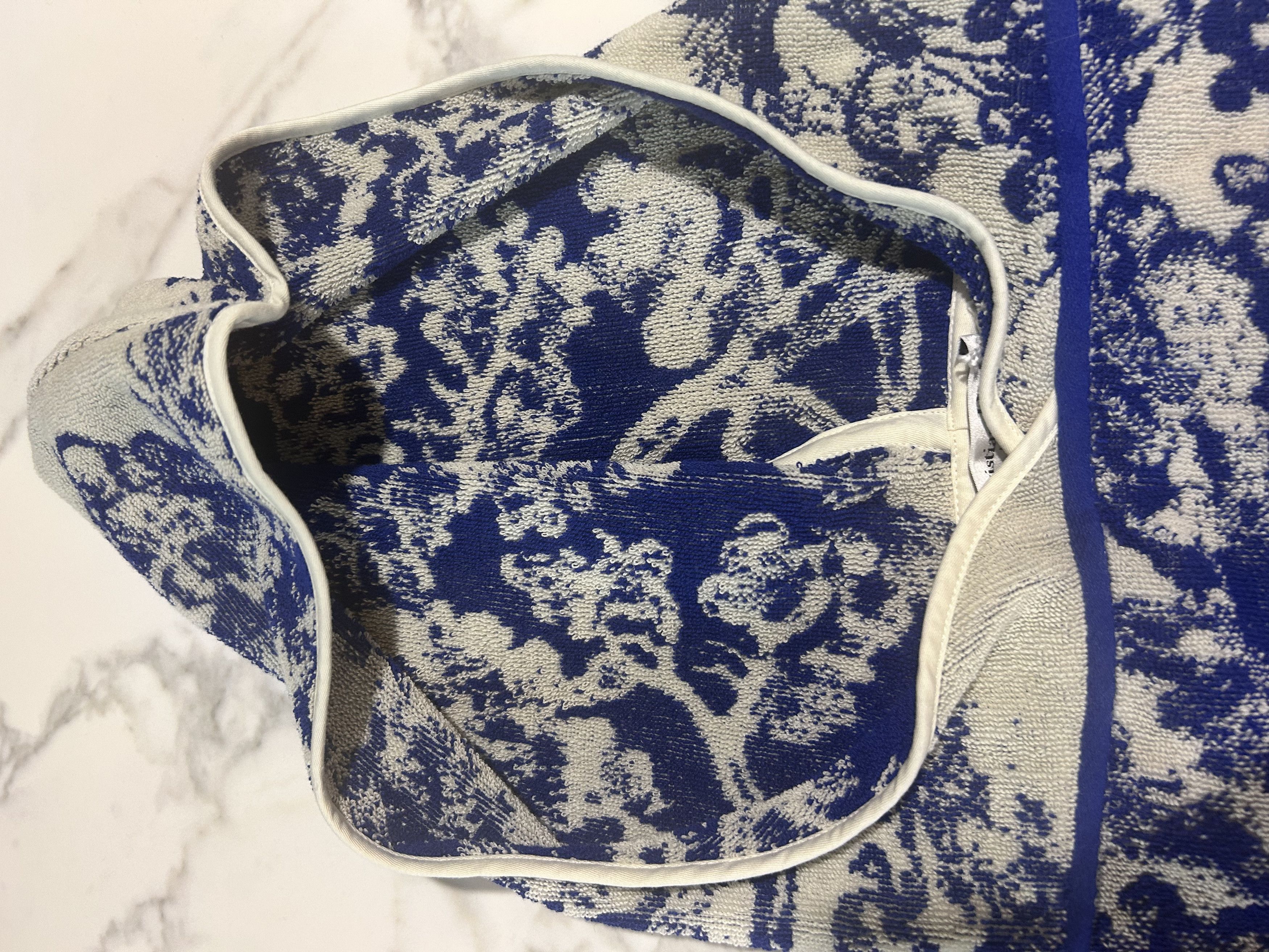Dior Poncho Toile de Jouy SAUVAGE W/ HOOD Size ONE SIZE - 7 Thumbnail
