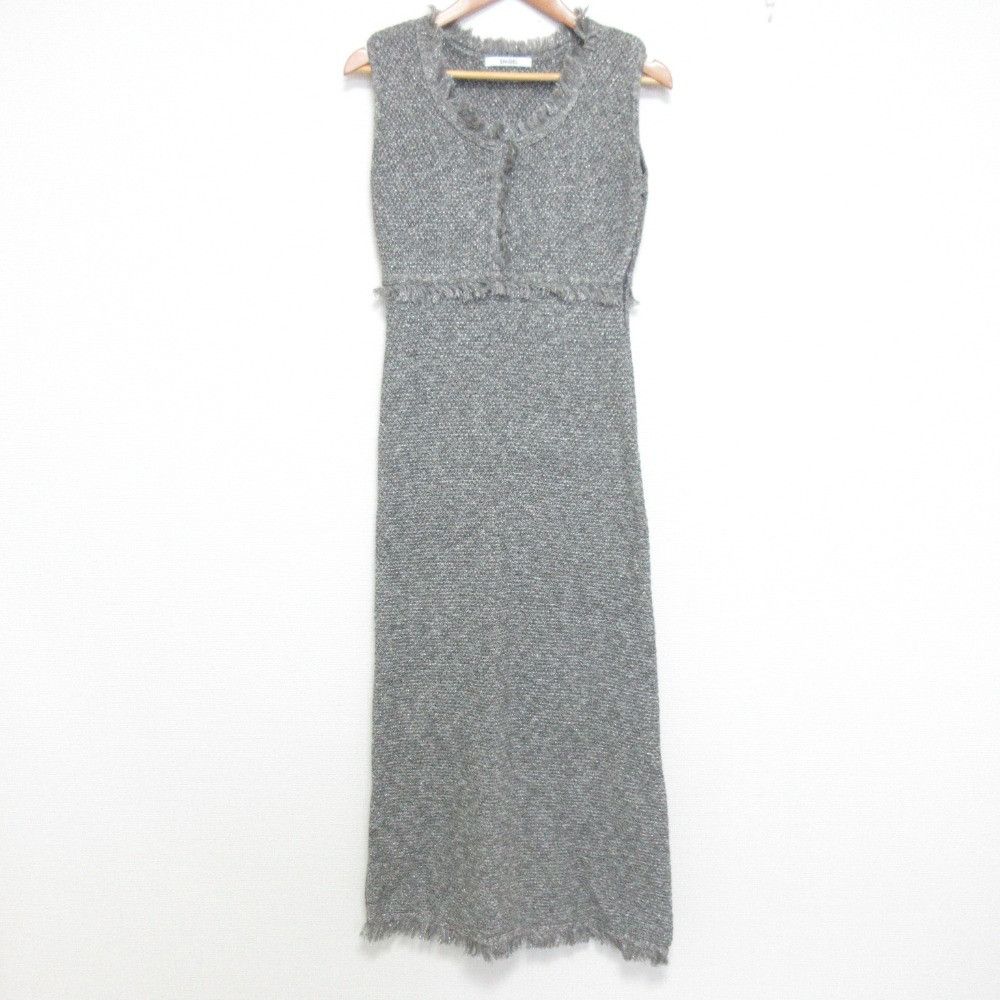 Other Other Snidel Summer Tweed Knit Dress Others Dresses SWNO251097 DUTY FREE for USA Size ONE SIZE - 1 Thumbnail