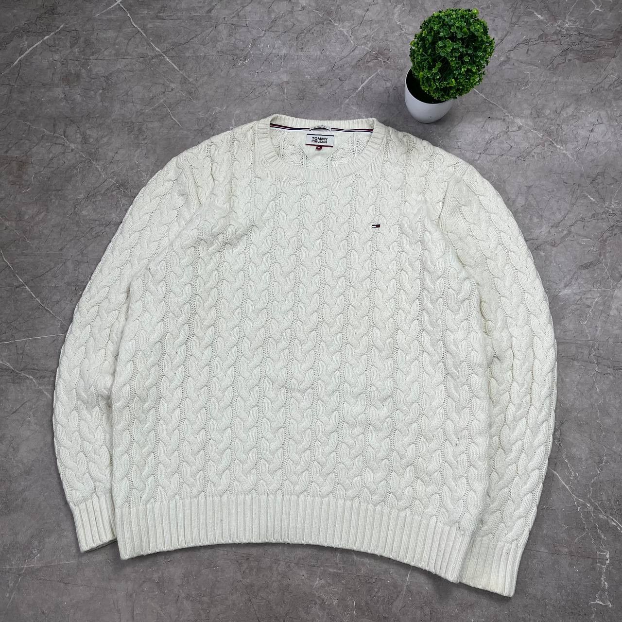 Tommy Hilfiger Mens Regular Fit Tommy Jeans Sweater Knitwear Jumper Size XL Size US XL / EU 56 / 4 - 6 Thumbnail