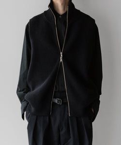 Stein stein - OVERSIZED DRIVERS KNIT ZIP VEST Size US M / EU 48-50 / 2 - 10 Thumbnail