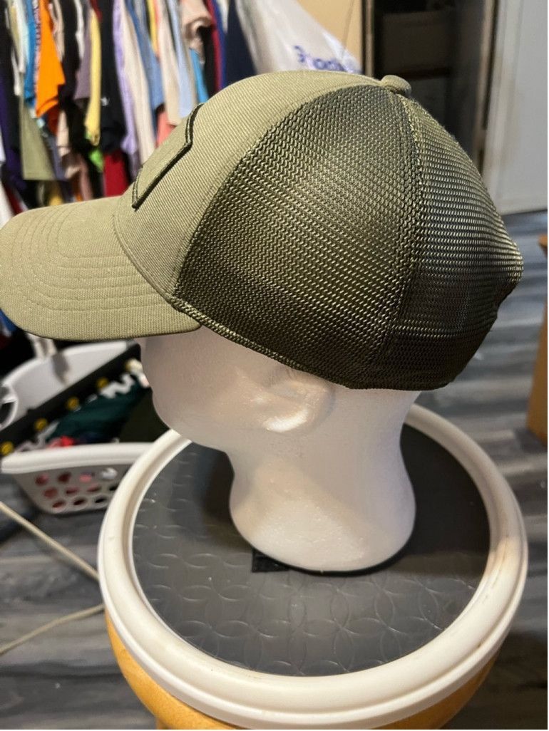 Yeti Men's Yeti Hat Olive Green Trucker Cap Adjustable Size ONE SIZE - 2 Thumbnail