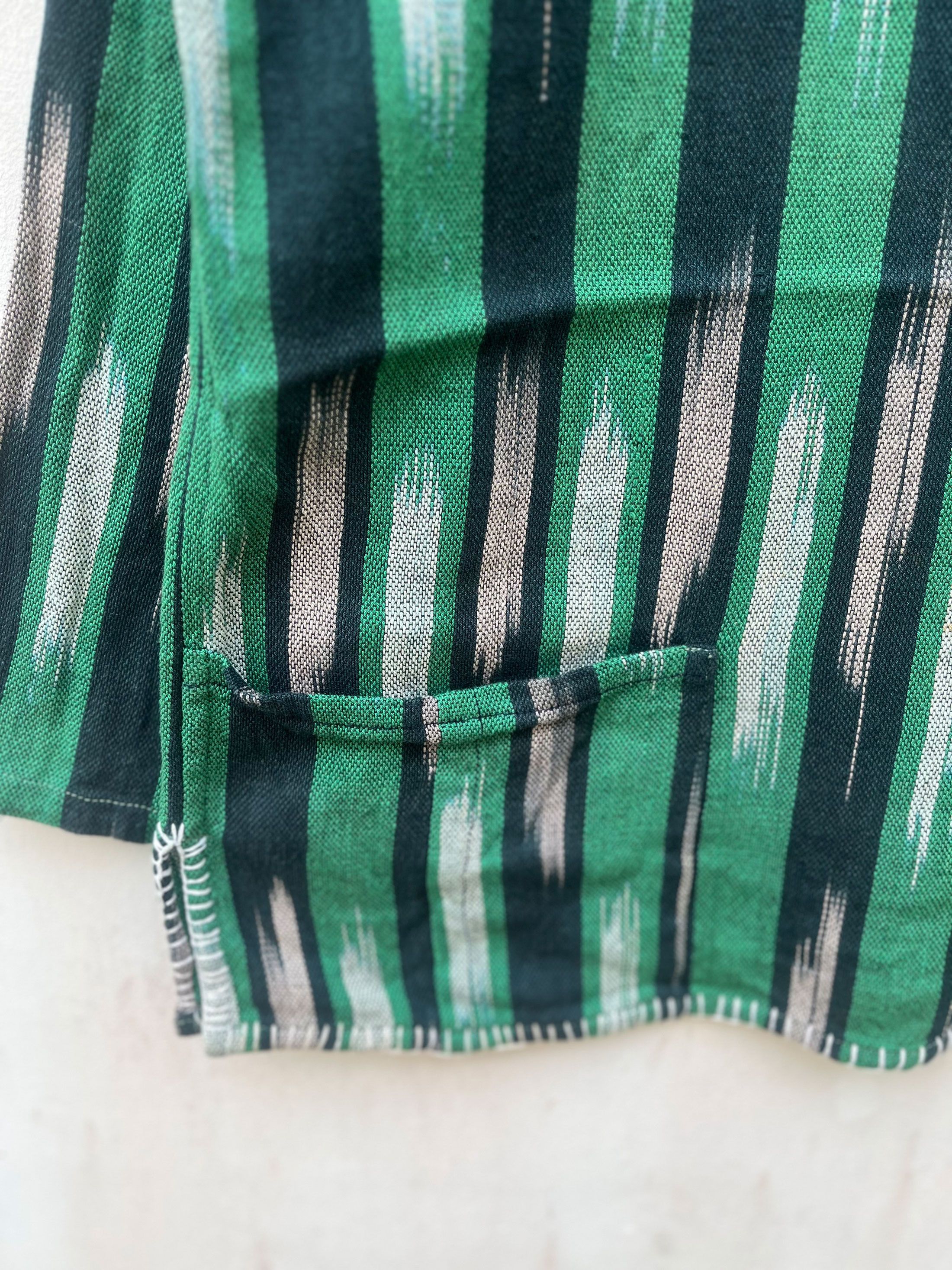 Handmade Heritage Traditional Knitted Crocheted American Native Tunic Size US L / EU 52-54 / 3 - 3 Thumbnail