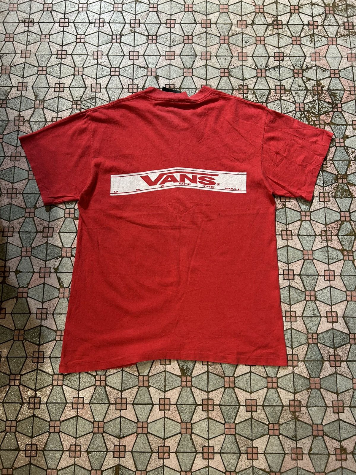 Vans Vintage 90s Vans Skateboards Tee Size US M / EU 48-50 / 2 - 7 Thumbnail
