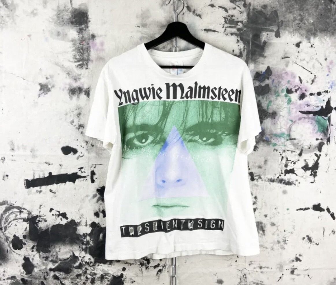 Other Vintage Yngwie Malmsteen 1994 Tee Size US XXL / EU 58 / 5 - 1 Thumbnail
