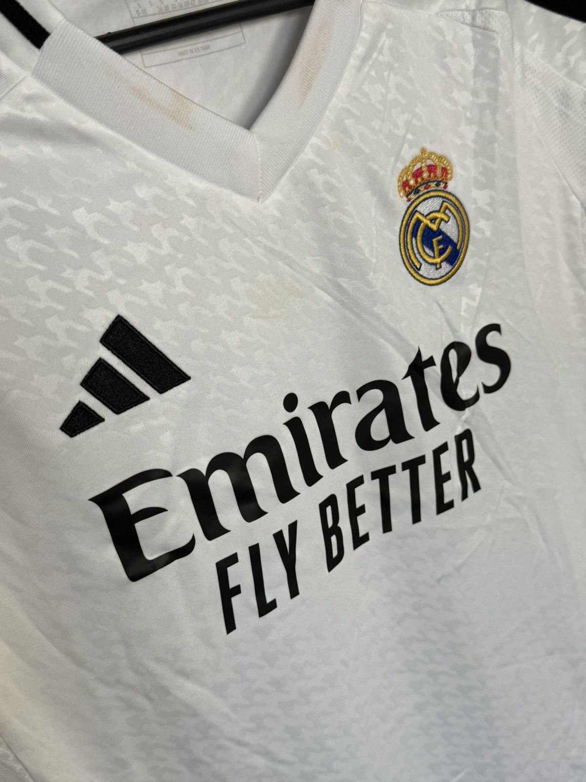 Adidas New Real Madrid 24/25 Home Football Jersey T-Shirt Size S / US 4 / IT 40 - 3 Thumbnail
