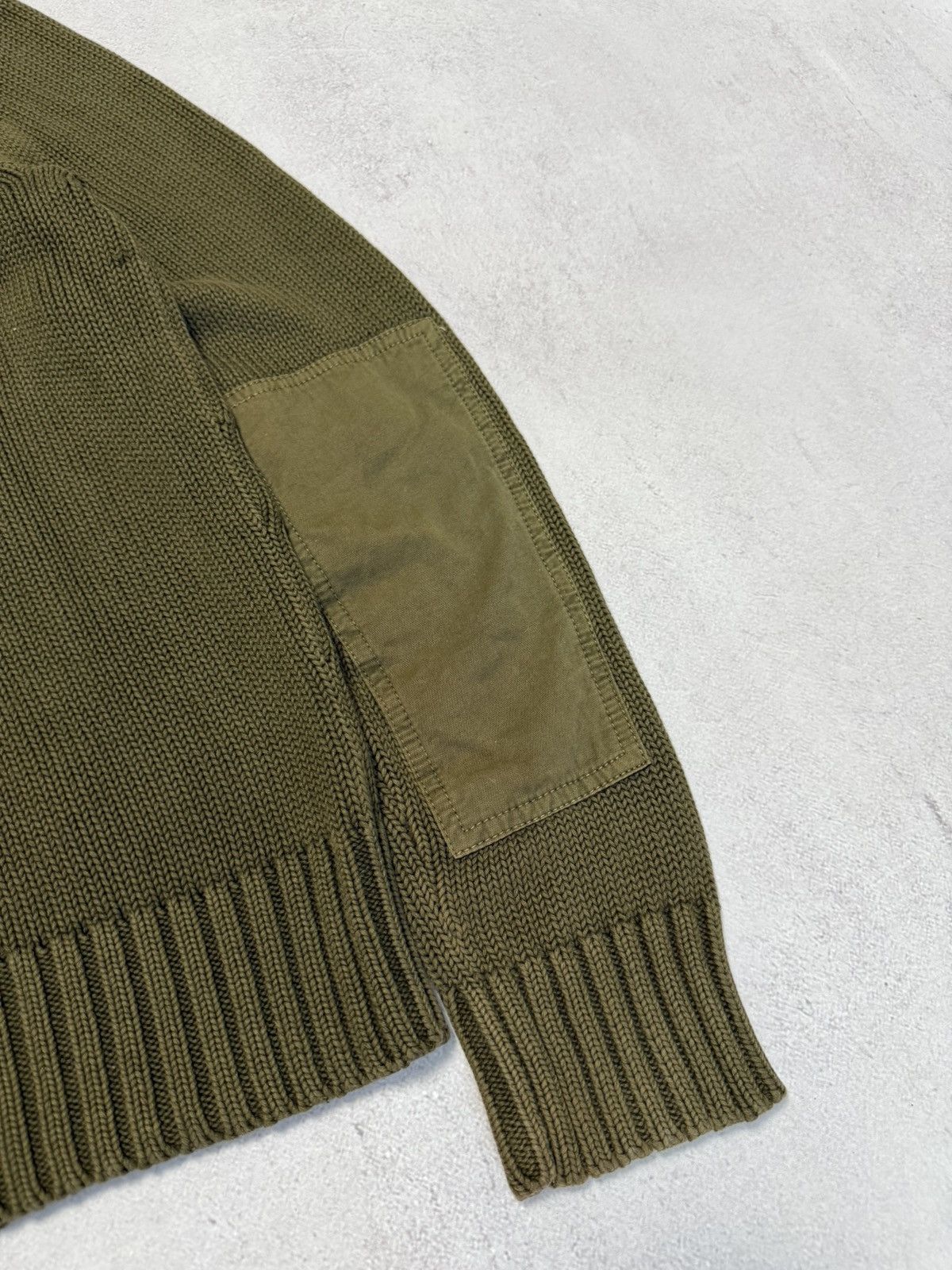 Vintage Vintage Polo Ralph Lauren Sweater Knit Zip 1/3 Mens 90s Size US M / EU 48-50 / 2 - 11 Thumbnail