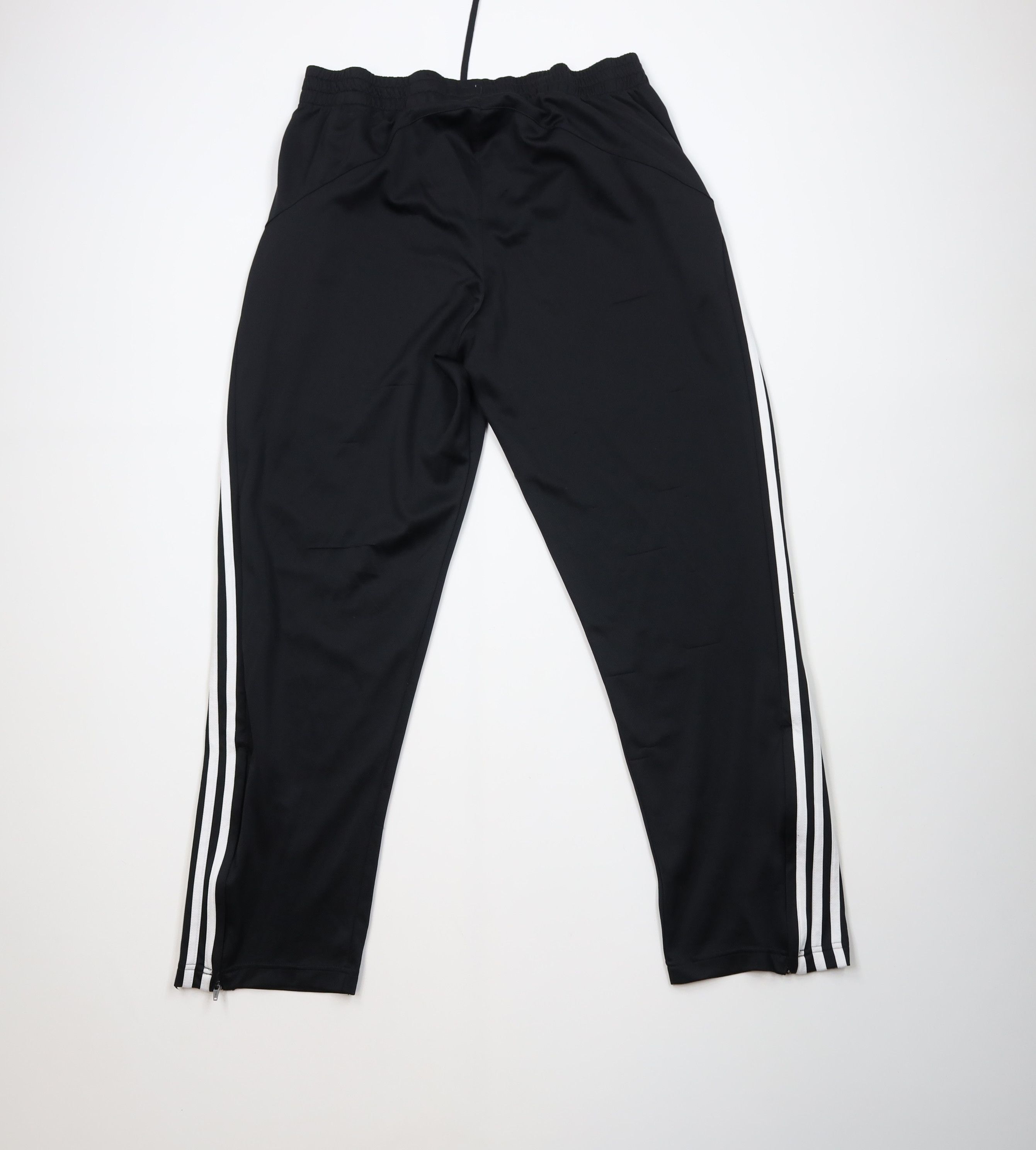 Adidas Vintage Y2K Adidas Spell Out Striped Knit Sweatpants Black Size US 38 / EU 54 - 10 Thumbnail