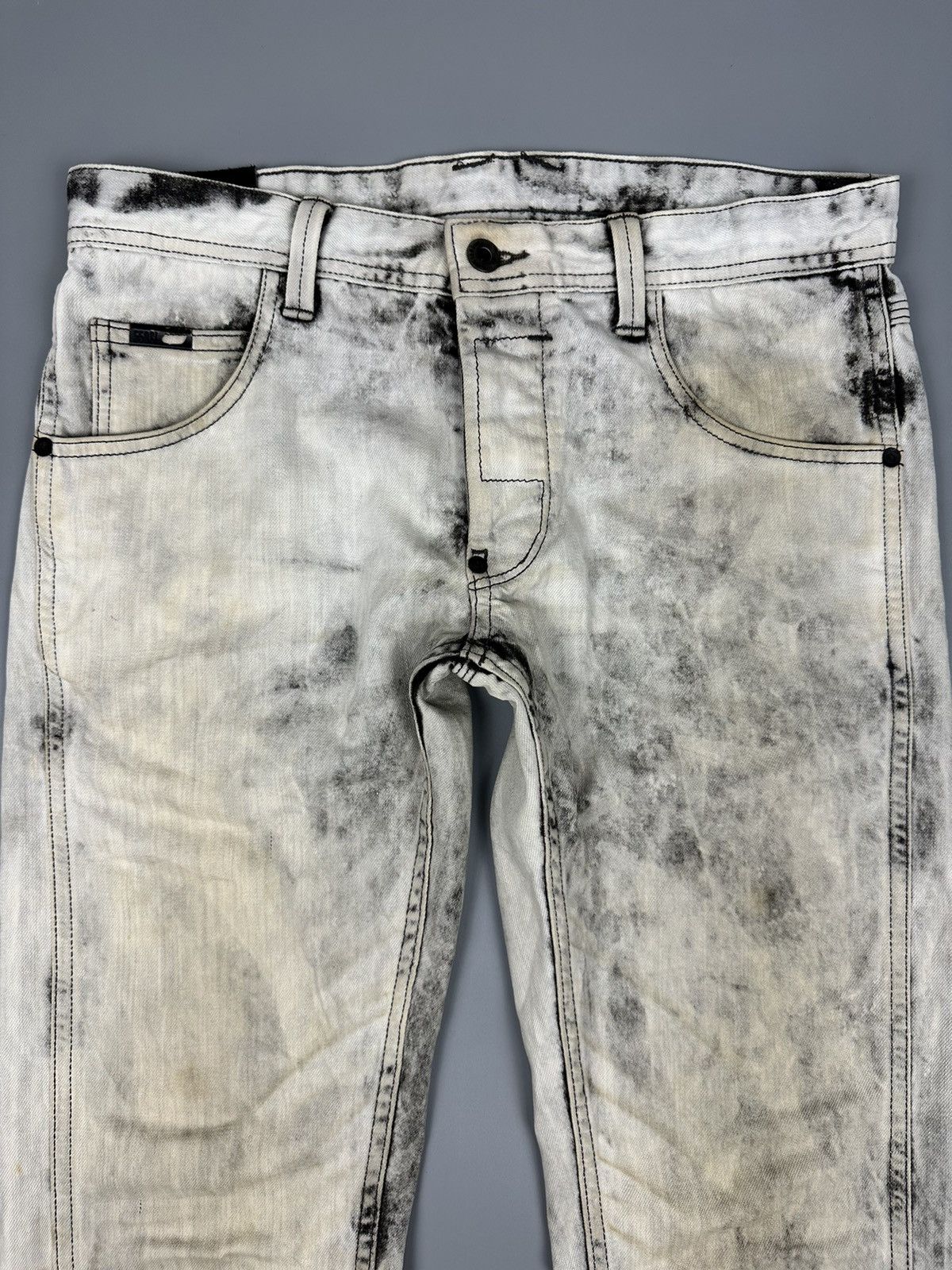 Diesel Vintage Diesel 55 Fifty Five DSL Smokey Washed Denim Size US 32 / EU 48 - 5 Thumbnail