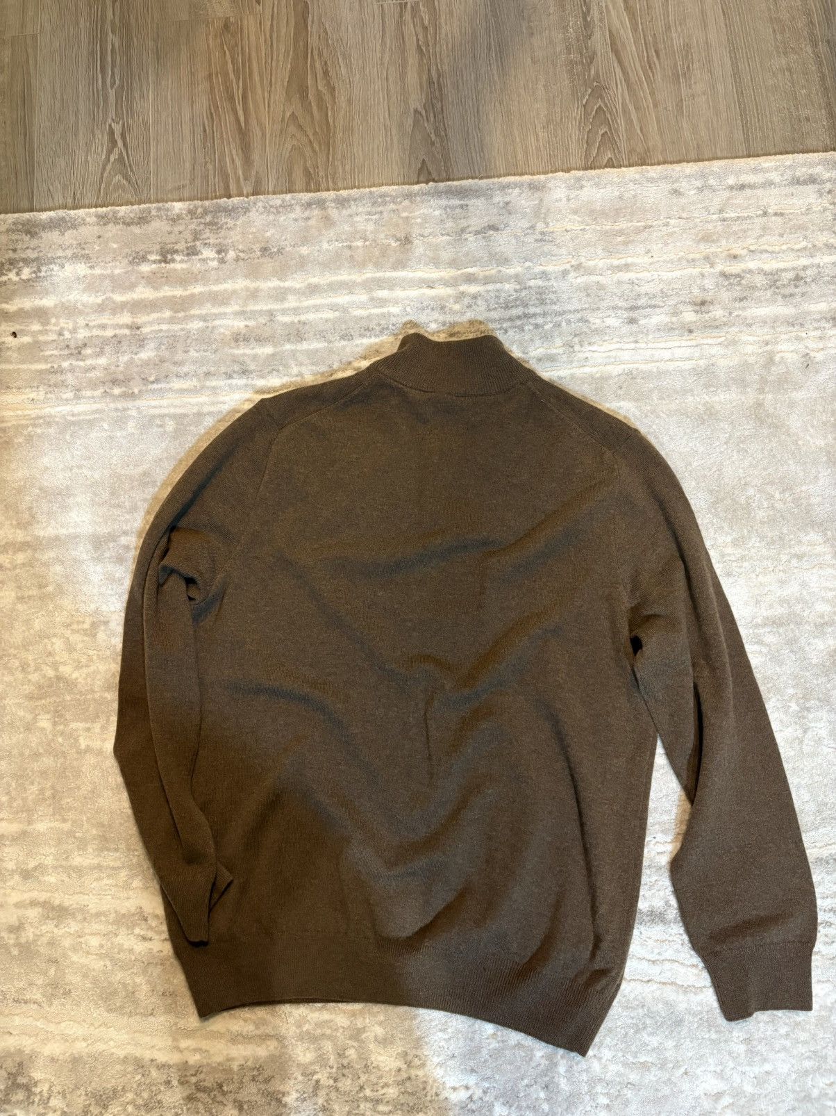 Polo Ralph Lauren Polo Ralph Lauren Wool Quarter Zip Size US XL / EU 56 / 4 - 4 Thumbnail