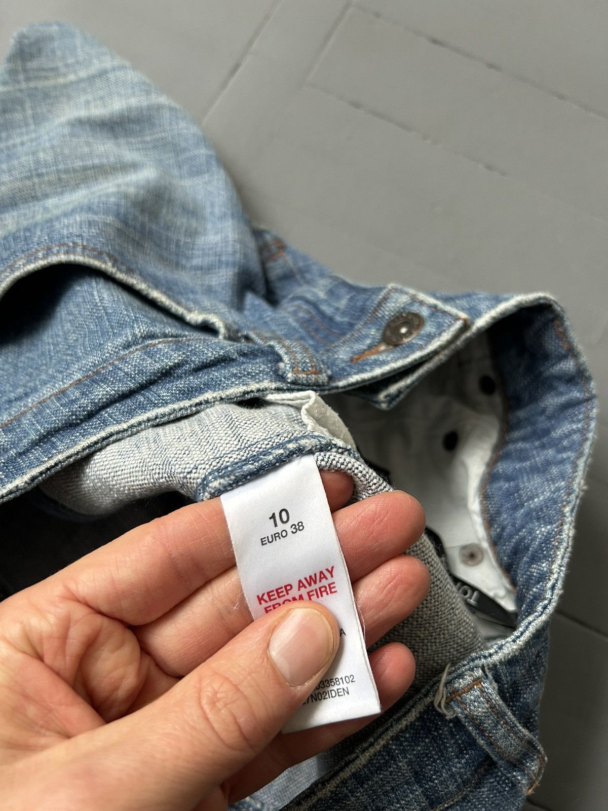 Miss Sixty × Vintage Miss Sixty denim skirt super mini Size 28" / US 6 / IT 42 - 5 Thumbnail