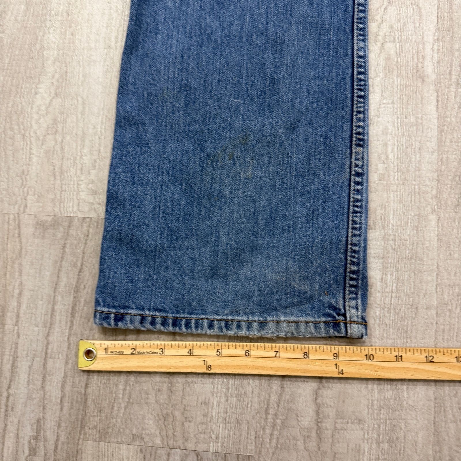 Old Navy Vintage Old Navy Blue Jeans Men's 33x34 y2k 10" Leg Opening Size US 33 - 10 Thumbnail