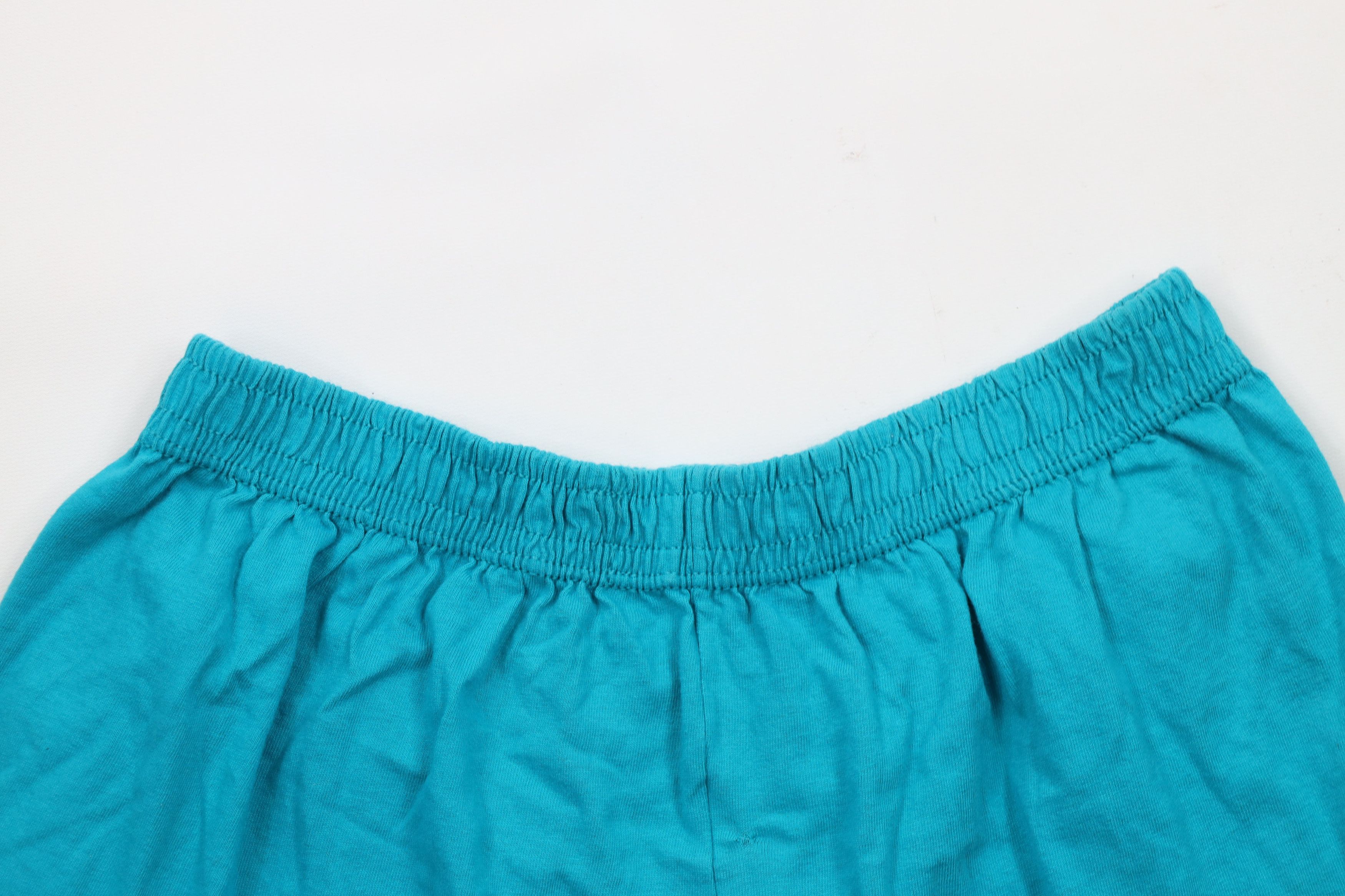 Vintage Vintage 90s Streetwear Above Knee Shorts Cotton Teal USA Size US 36 / EU 52 - 9 Thumbnail