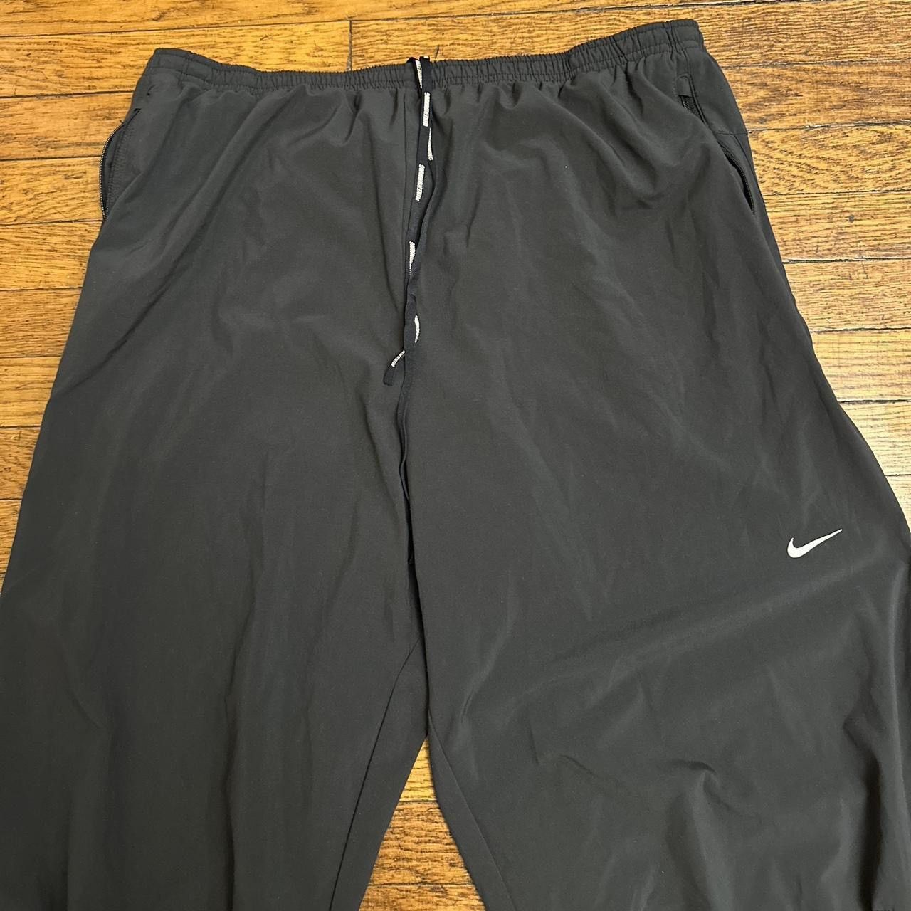 Nike Nike Dri Fit Mens Large Black Running Pants Size US 42 / EU 58 - 4 Thumbnail