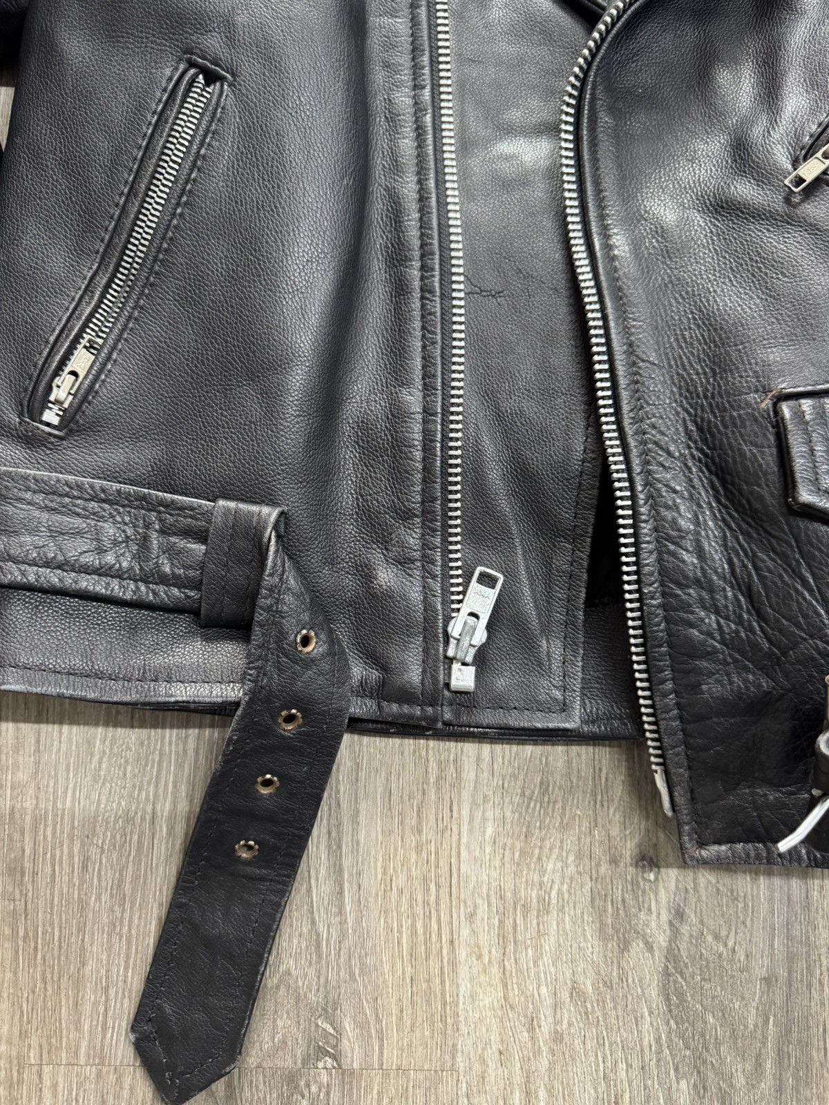 Other VINTAGE bikers jacket Size US L / EU 52-54 / 3 - 3 Thumbnail