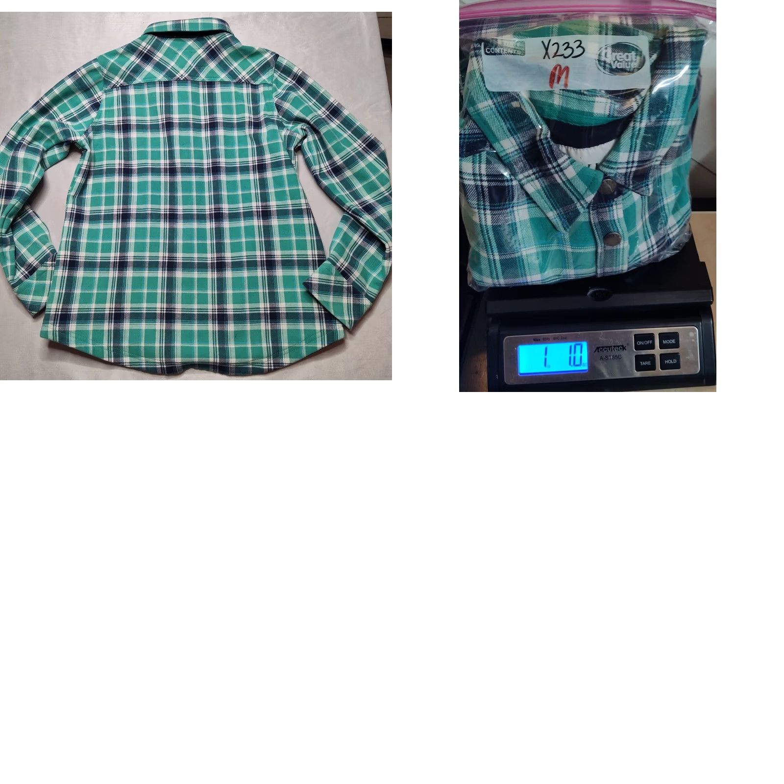 Orvis VINTAGE ORVIS SHACKET Women's Medium Green Plaid Fleece Lined Snap Button Shirt Size M / US 6-8 / IT 42-44 - 9 Thumbnail