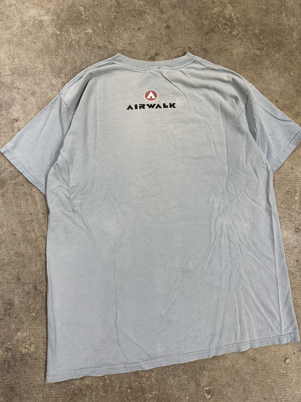 Airwalk Vintage 90s Airwalk F***ING Skater Grunge T-Shirt RARE Size US L / EU 52-54 / 3 - 4 Thumbnail