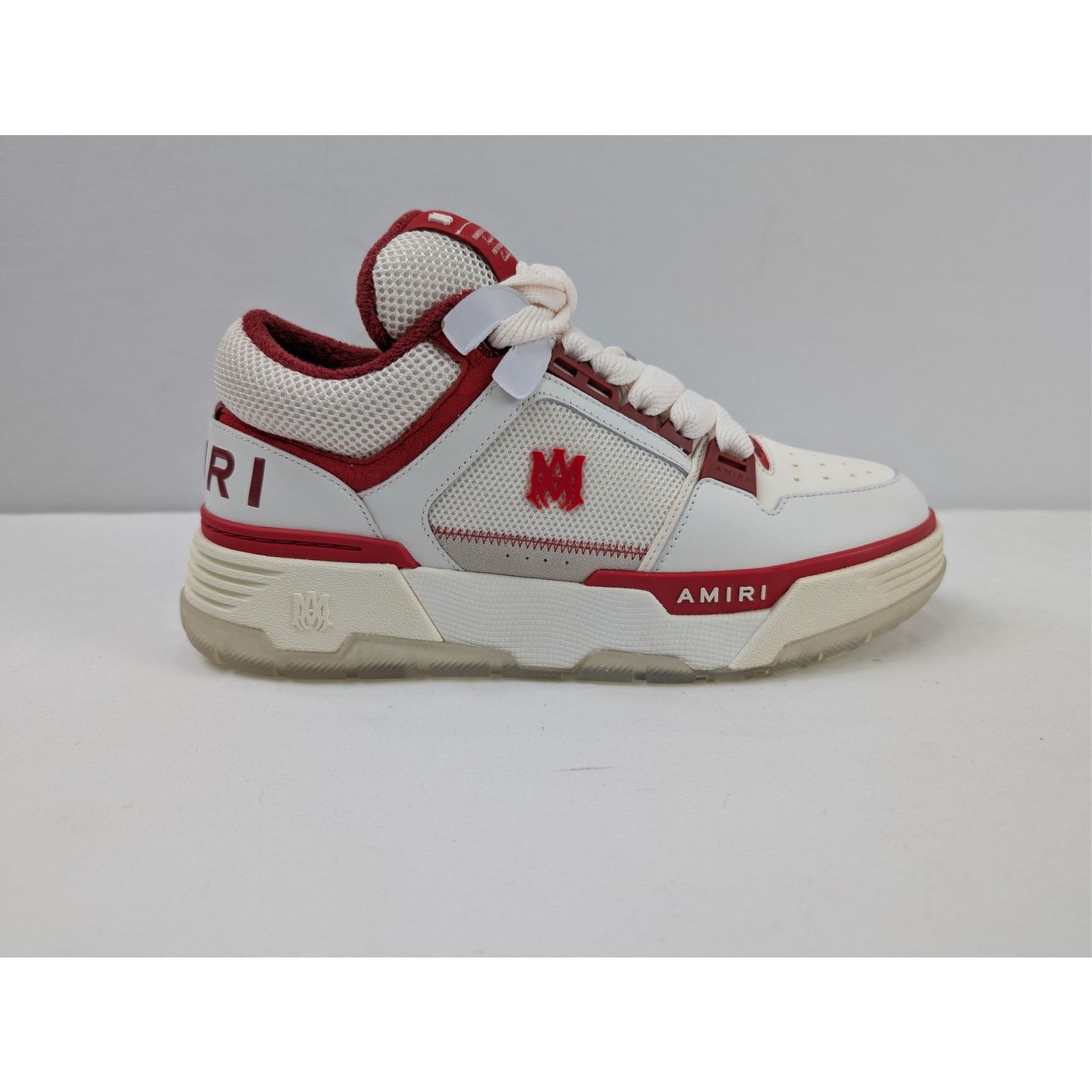 Amiri o1rshd1 Q:3 / MA-1 Low Top Sneakers in Red/White 44 Size US 11 / EU 44 - 4 Thumbnail