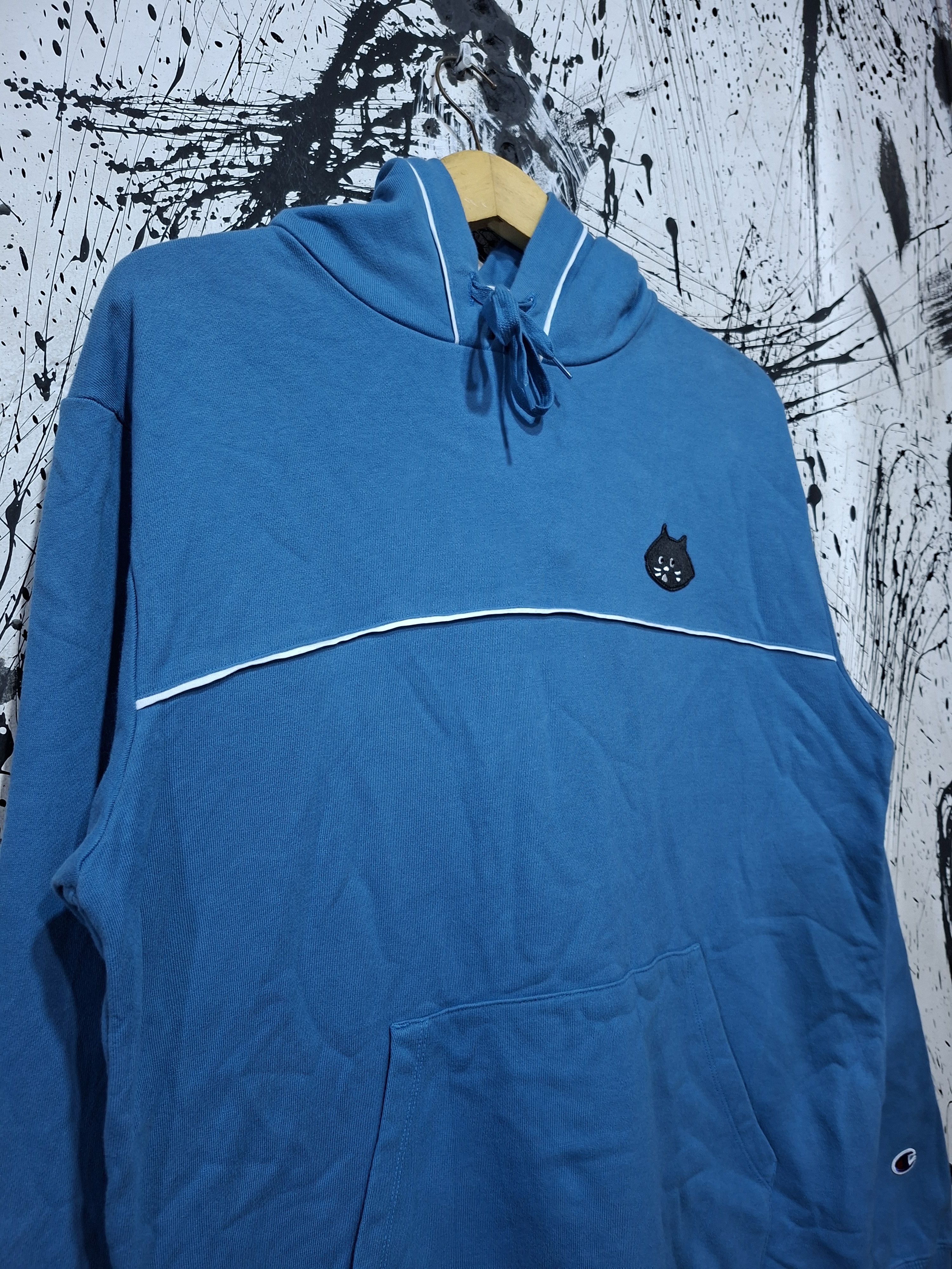 Champion × Ne-Net NE-NET ISSEY MIYAKE X CHAMPION N.Y.A CAT LOGO HOODIE Size US L / EU 52-54 / 3 - 2 Thumbnail