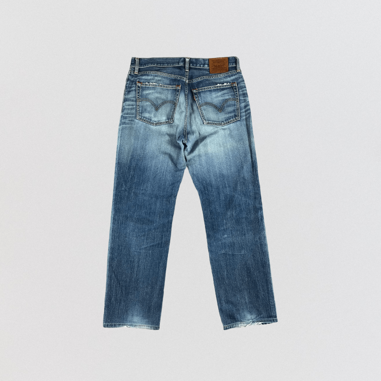 Levi's × Vintage Vintage 90s Blue Wash Levis 702 Jeans-JM2806 Size US 35 - 2 Thumbnail