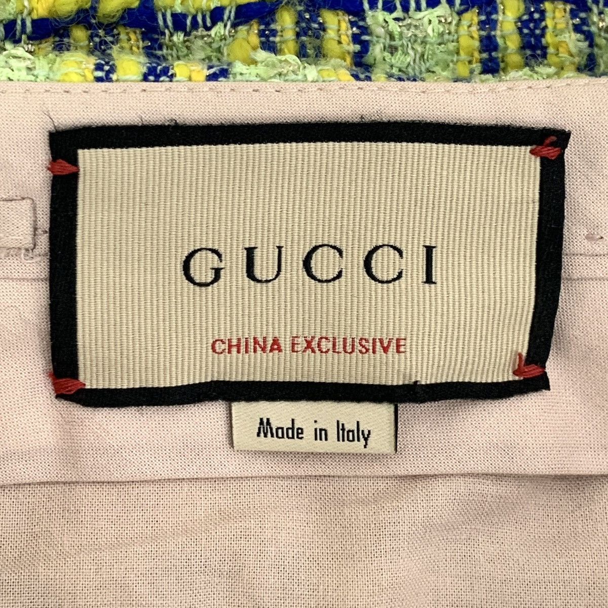 Gucci Gucci 23 Style Light Green Plaid Woven Tweed Shorts K26WX Size 25" / US 0 / IT 36 - 5 Thumbnail