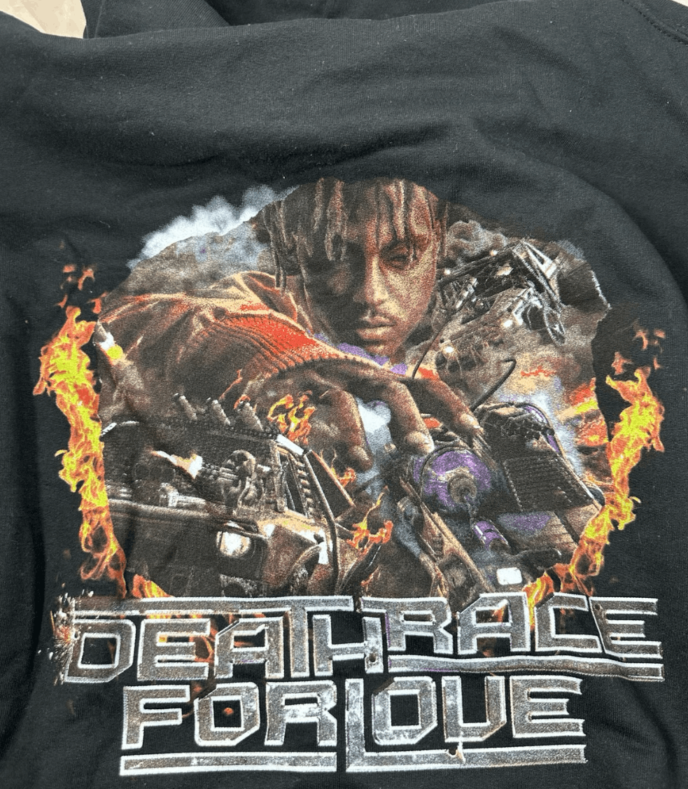 999 Club Juice Wrld Death Race Black Size US L / EU 52-54 / 3 - 5 Thumbnail