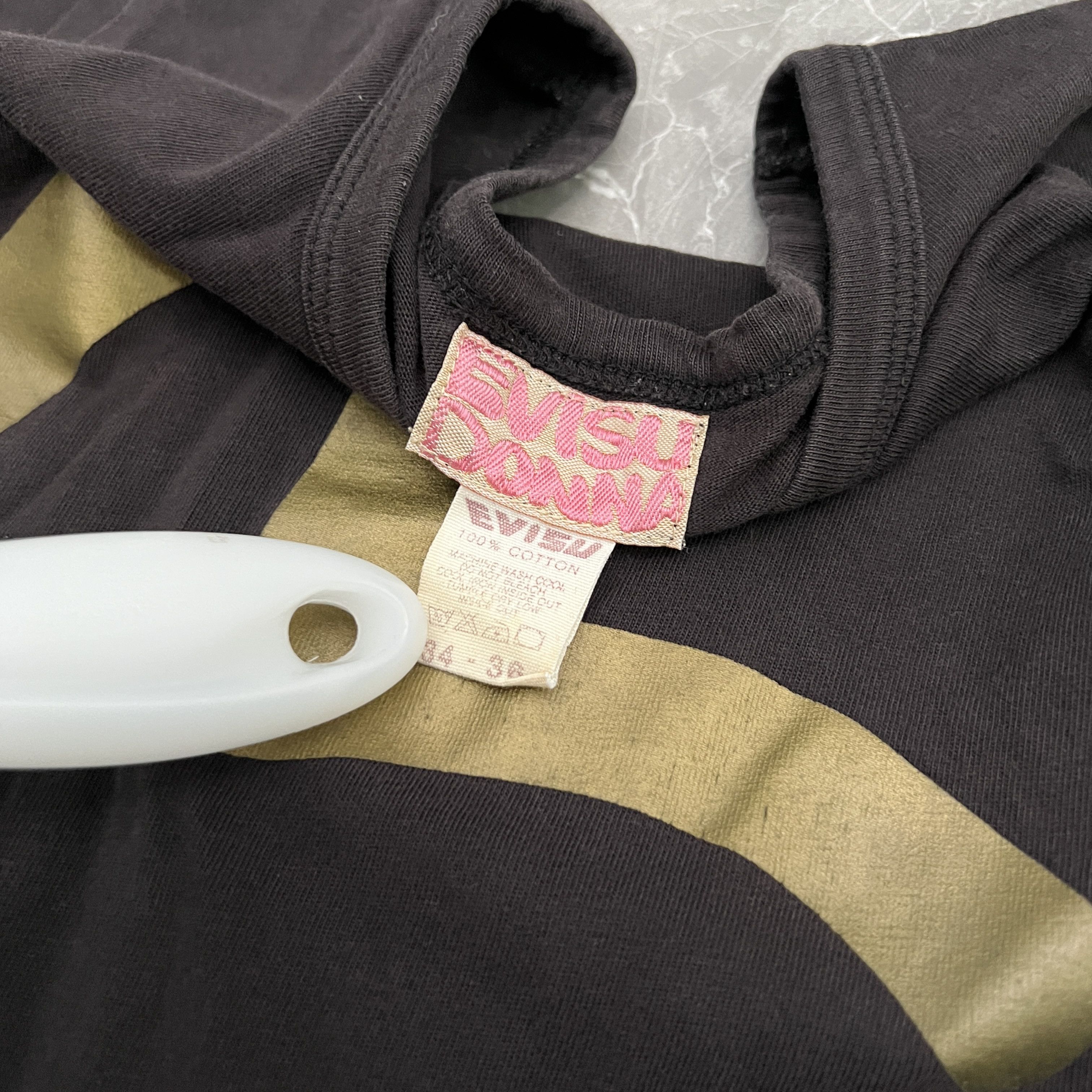 Evisu EVISU DONNA Seagull Logo Dark Brown Tee Size S / US 4 / IT 40 - 5 Thumbnail