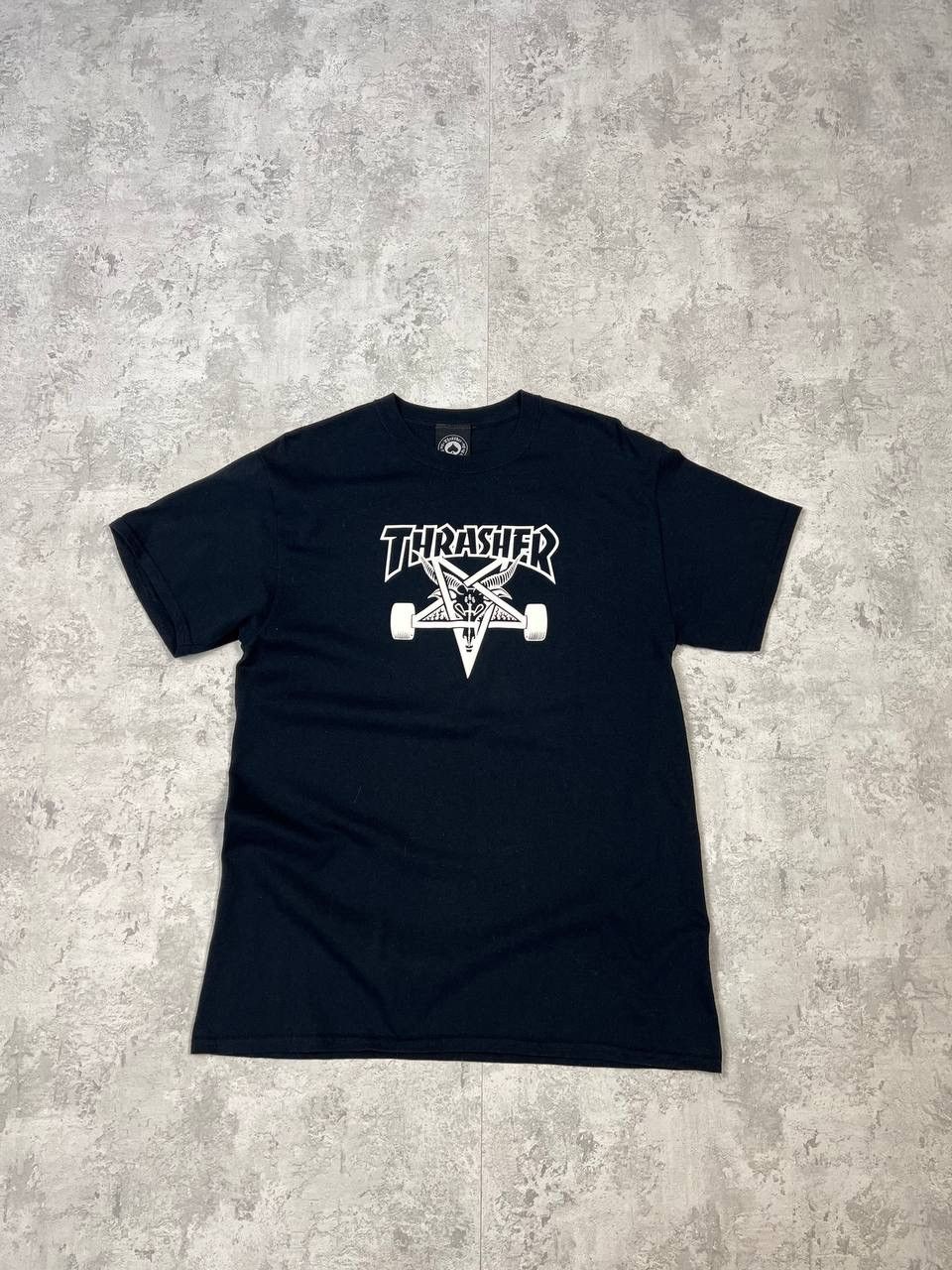 Thrasher Vintage Thrasher 666 Pentagram T shirt Big Logo Size US M / EU 48-50 / 2 - 1 Thumbnail