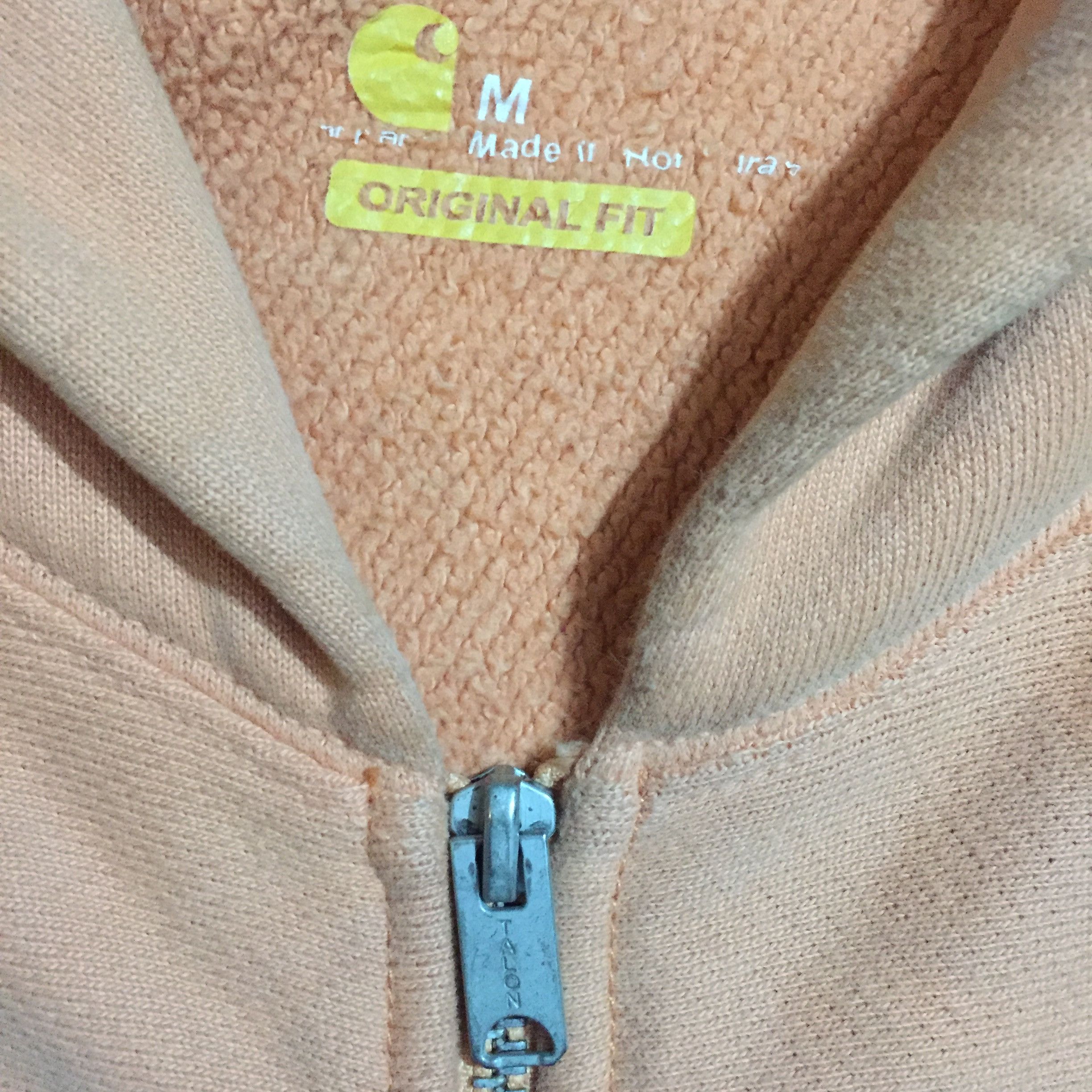 Carhartt Vintage Faded Carhartt K195 Zipper Hoodie Size US M / EU 48-50 / 2 - 2 Thumbnail