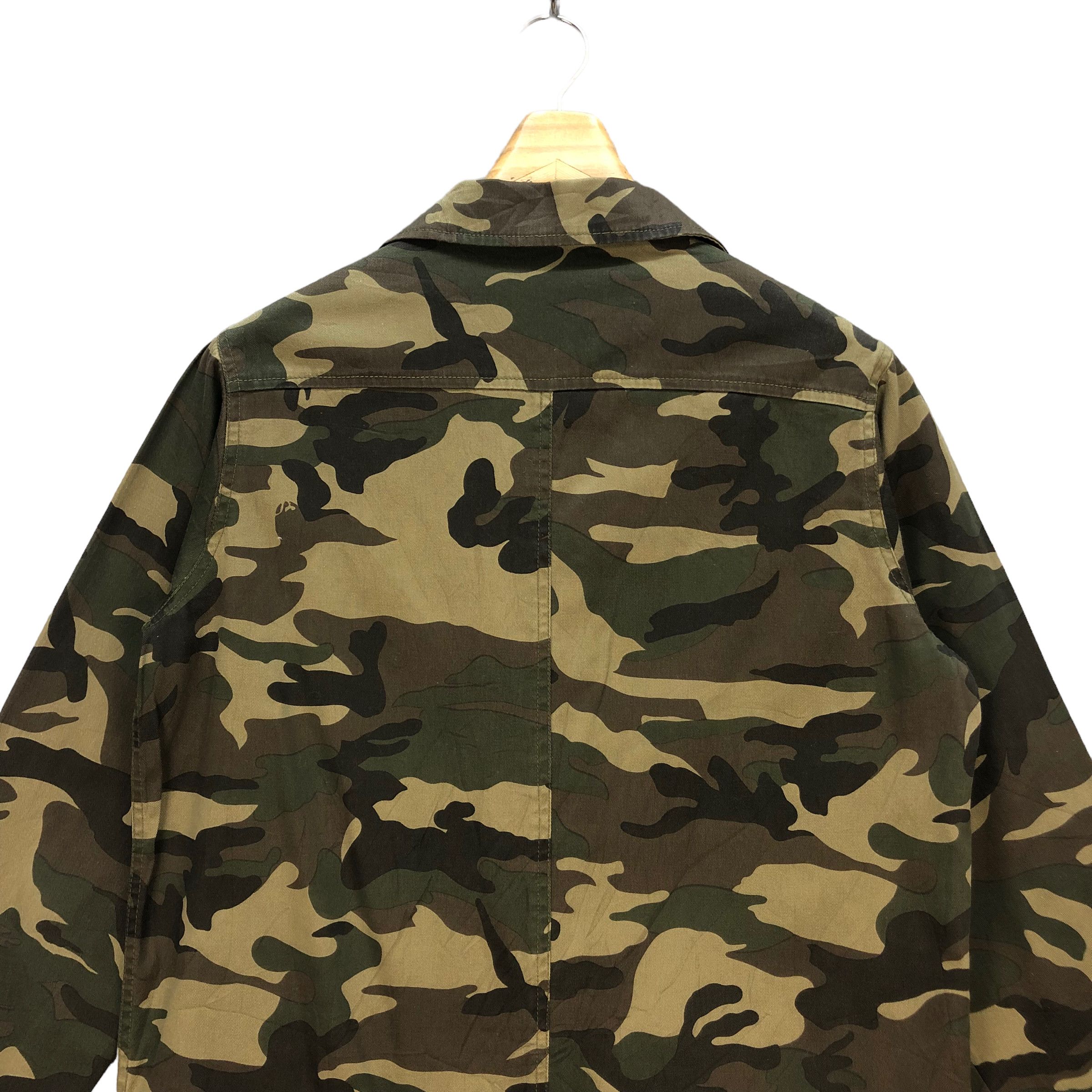 Japanese Brand GYLE CAMO OVERCOAT #7424-145 Size US M / EU 48-50 / 2 - 11 Thumbnail