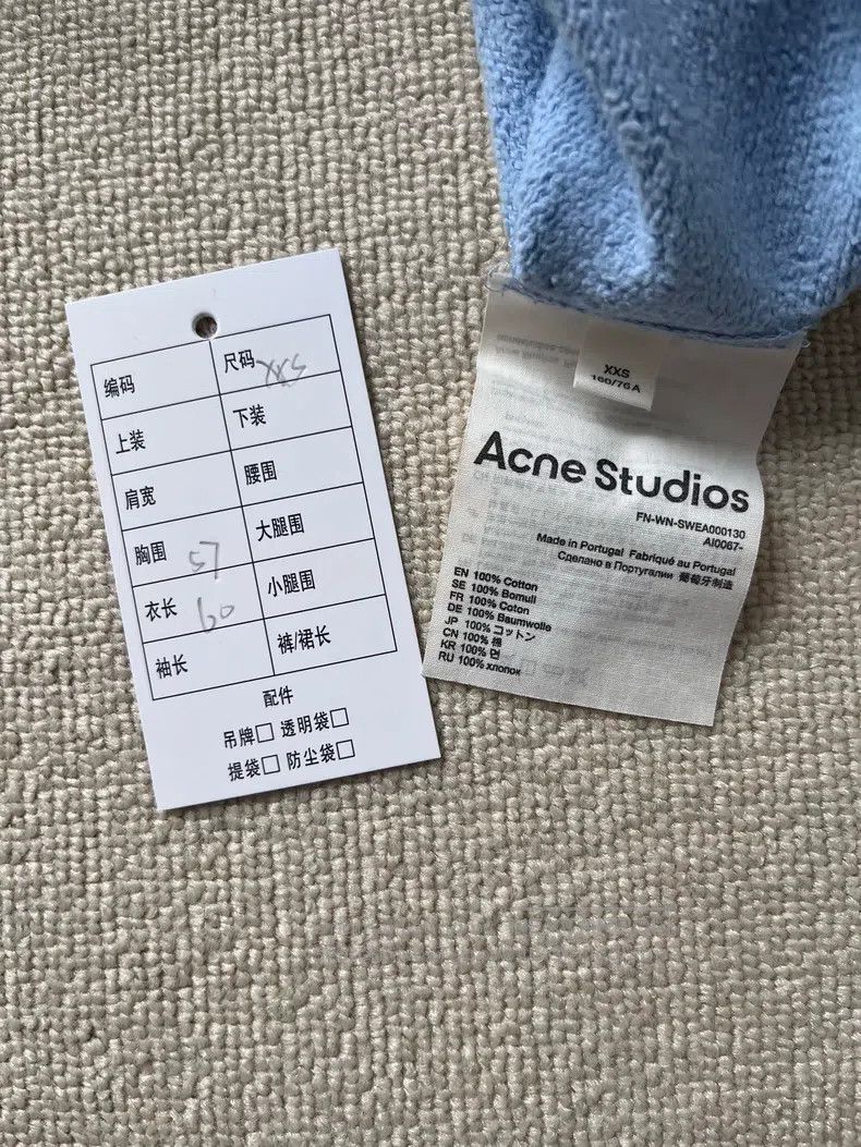 Acne Studios Acne Studios Casual Pullover Simple Hoodie Size US XXS / EU 40 - 5 Thumbnail