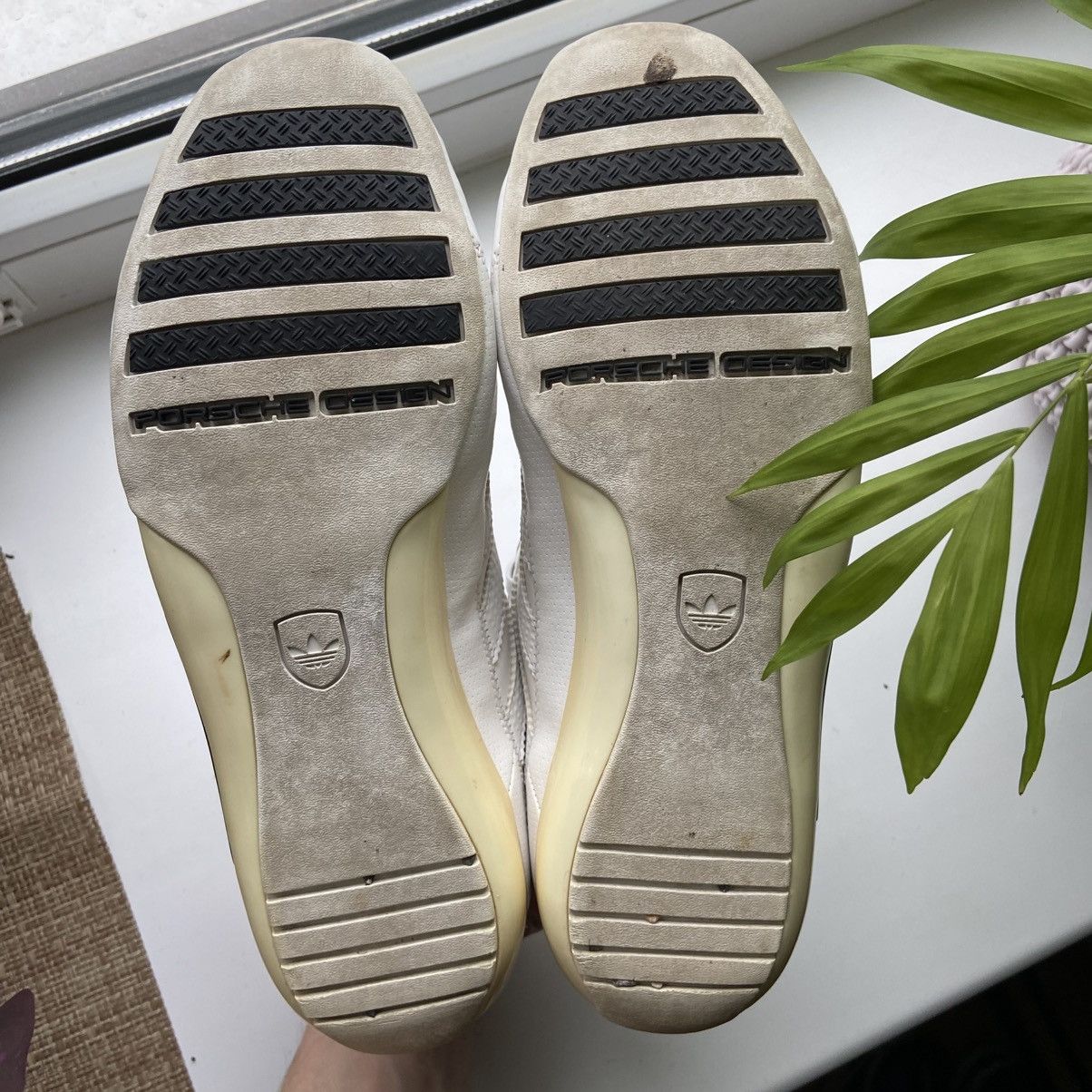 Adidas 📌 Vintage Adidas Porsche Design Y2K Leather Shoes Carbon Y2K Size US 5.5 / EU 38 - 10 Thumbnail