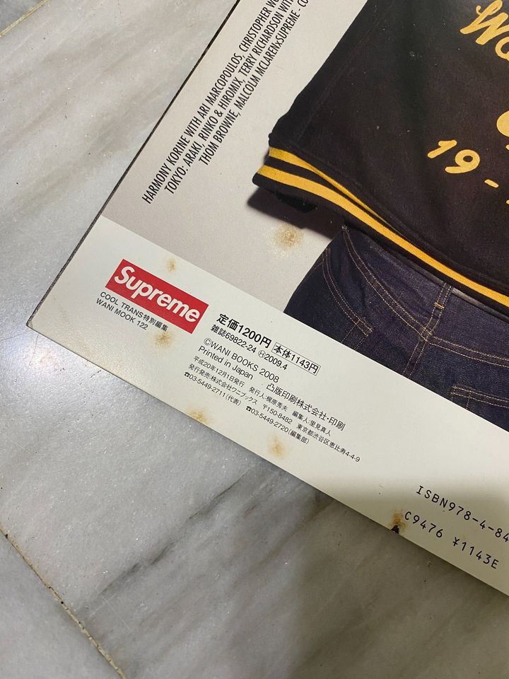 Supreme Supreme Book Vol. 4 AW 08-09 Catalog w/ Stickers & Tote Bag Size ONE SIZE - 5 Thumbnail
