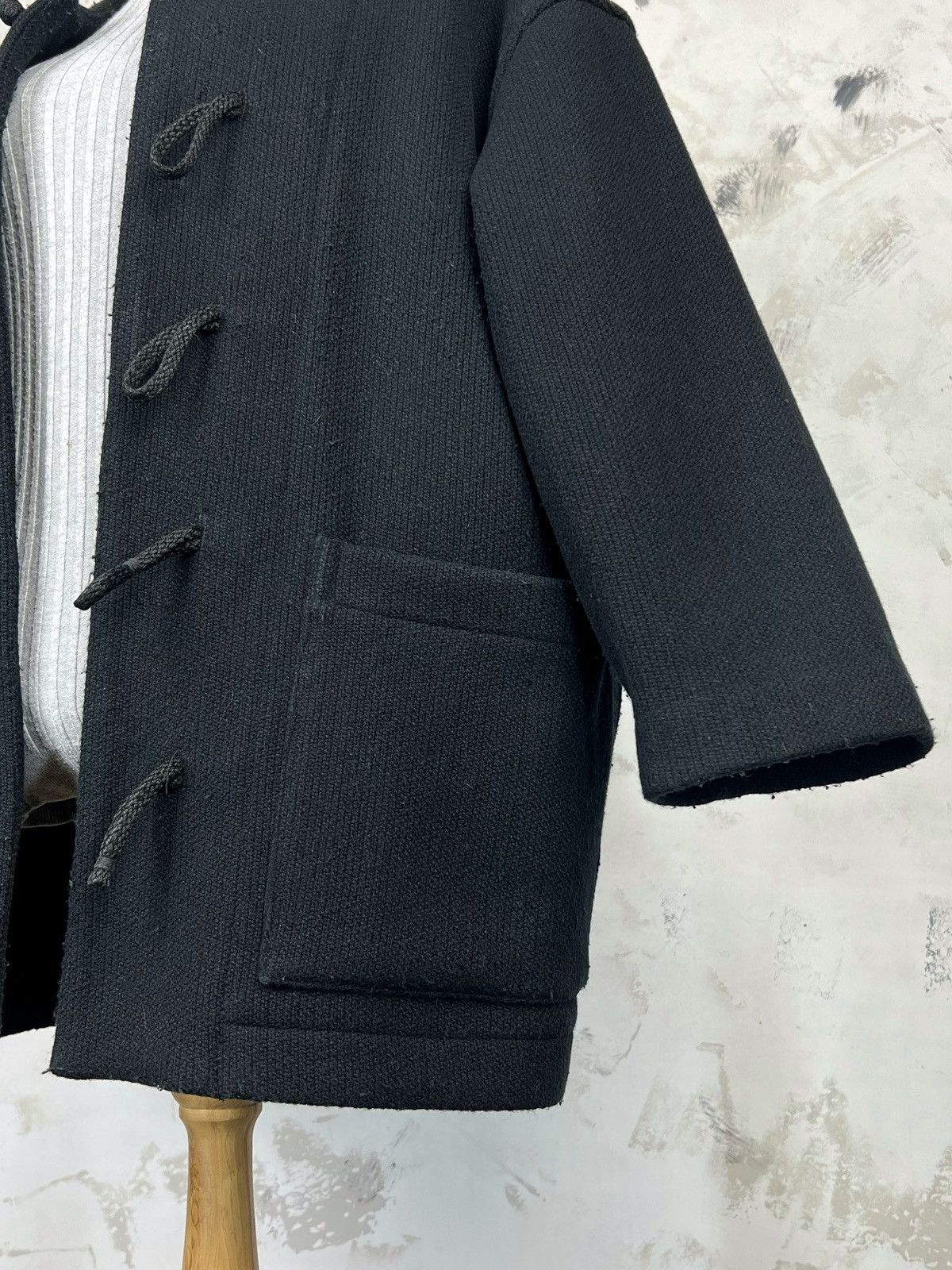 Hugo Boss Vintage Hugo Boss Toggle Wool Jacket Size M - L Size L / US 10 / IT 46 - 5 Thumbnail