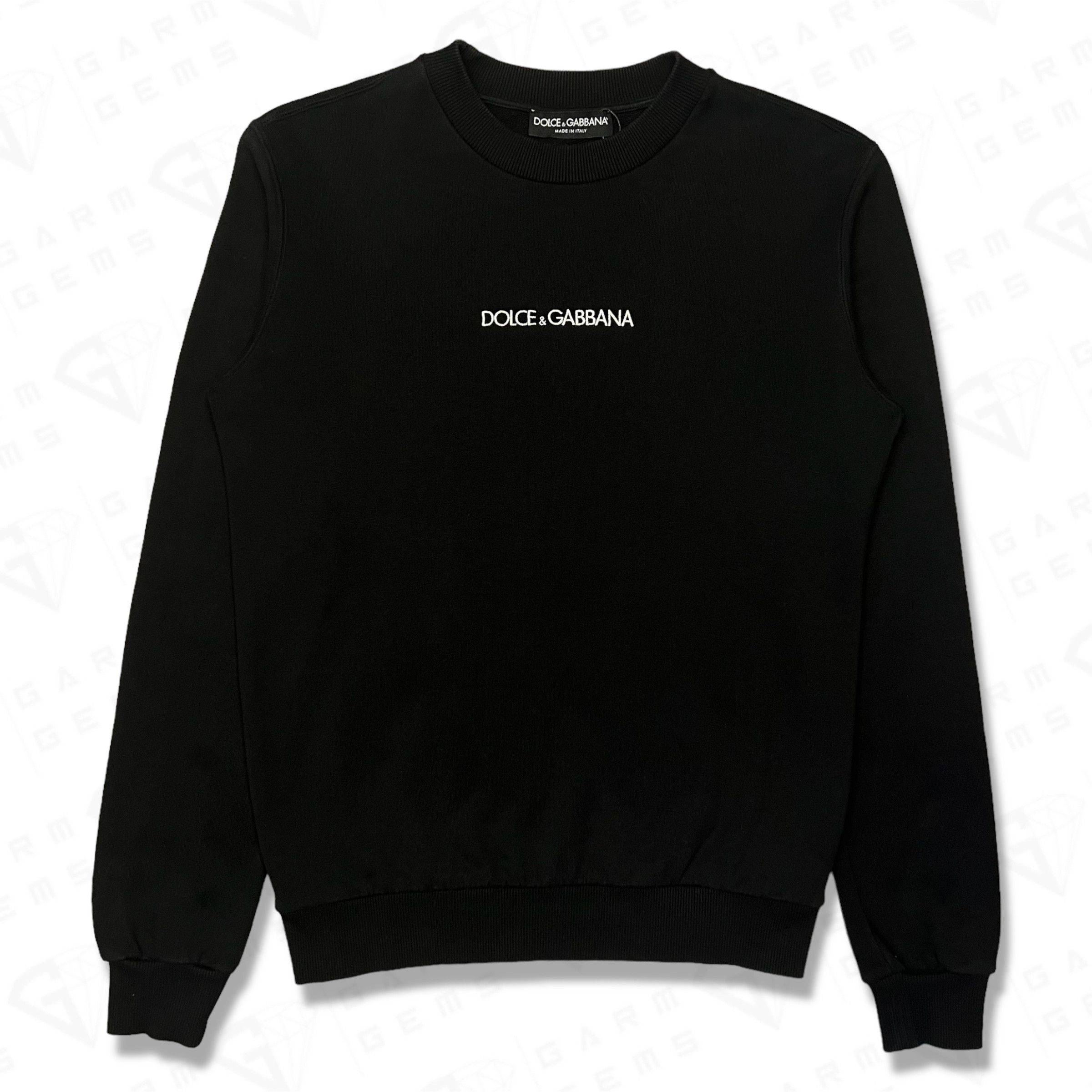Dolce & Gabbana Dolce & Gabbana Embroidered Logo Sweatshirt Size US S / EU 44-46 / 1 - 1 Thumbnail