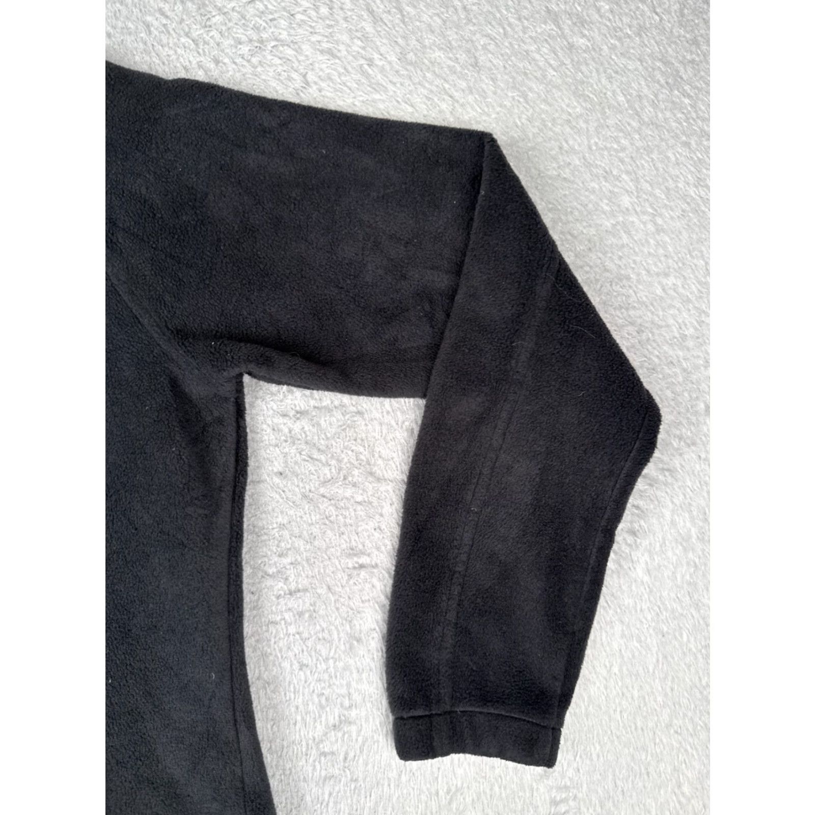 Vintage Columbia Jacket Women Small Black Full Zip Pockets Mock Neck Polyester Fleece Lightweight Casual Outdoor Size S / US 4 / IT 40 - 5 Thumbnail