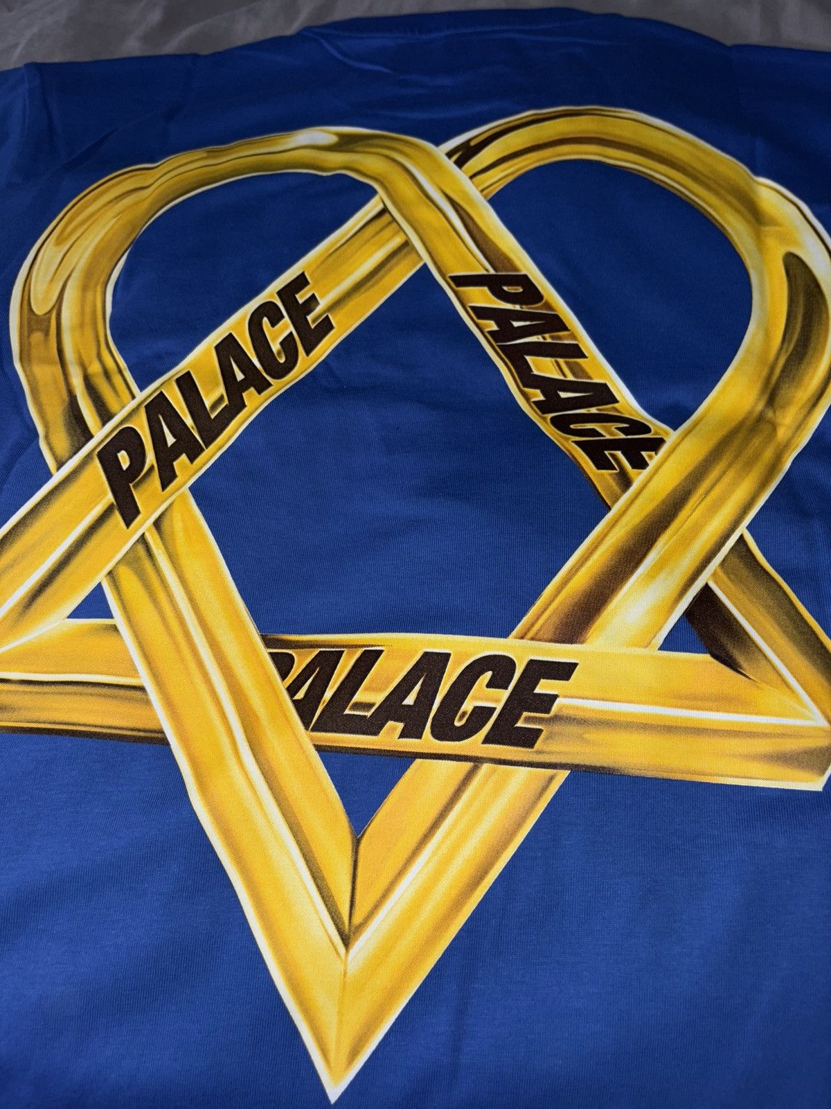 Palace Palace Tri Gram T-Shirt Blue Size US L / EU 52-54 / 3 - 2 Thumbnail