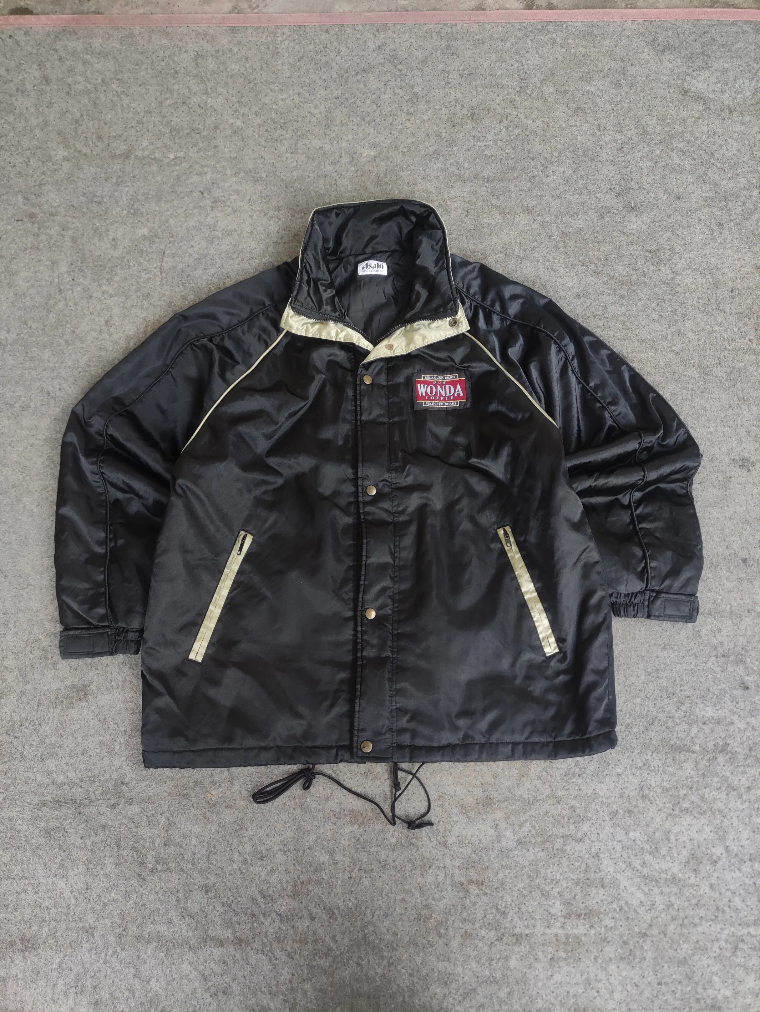 Asahi Vintage Asahi Soft Drinks Wonda Coffee Jacket J023 Size US XL / EU 56 / 4 - 1 Thumbnail
