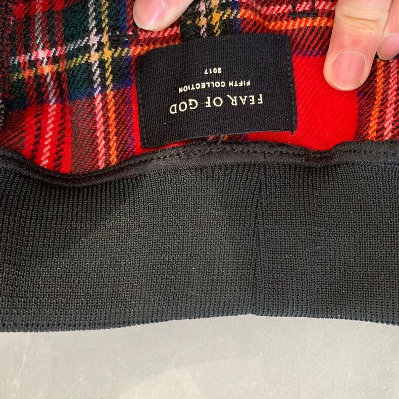 Fear of God Fear of God Red plaid trousers Size US 32 / EU 48 - 6 Thumbnail