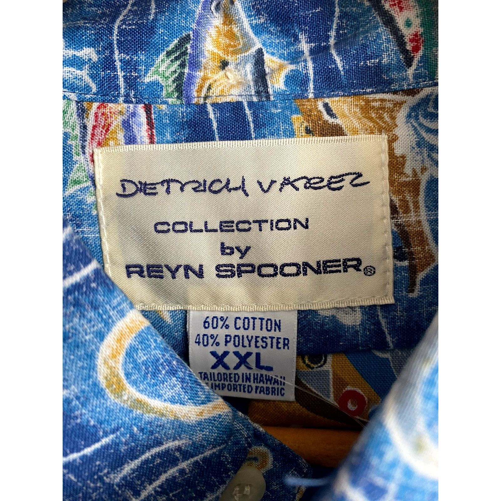 Reyn Spooner Reyn Spooner Dietrich Varez Shirt Blue Boat Fishing Ocean 2X Size US XXL / EU 58 / 5 - 6 Thumbnail